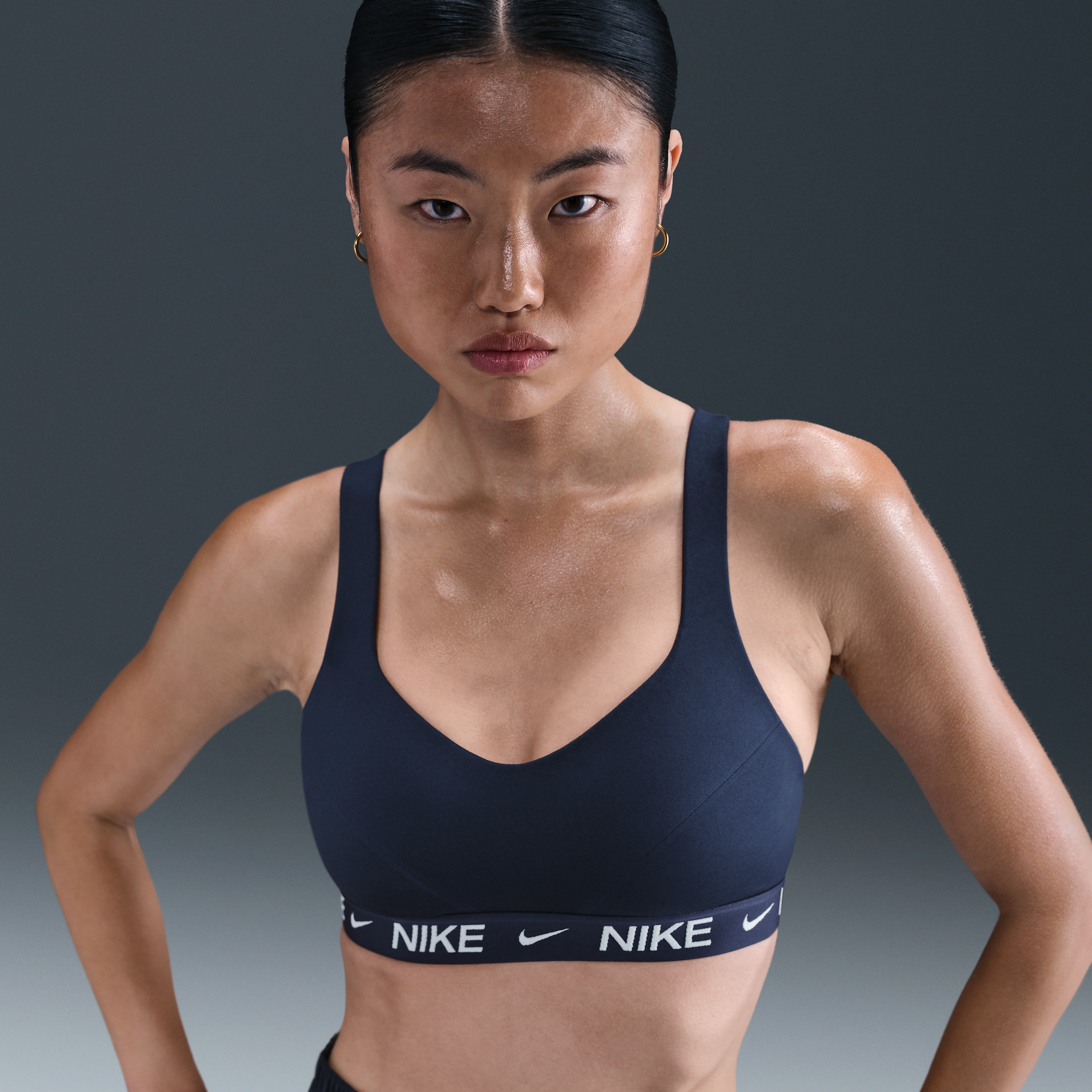 【ナイキ(NIKE)公式ストア】ナイキ インディ ハイサポート ウィメンズ パッディド アジャスタブル スポーツブラ FD1069-410 ブルー 【ナイキ(NIKE)公式ストア】ナイキ インディ ハイサポート ウィメンズ パッディド アジャスタブル スポーツブラ FD1069-410 ブルー
