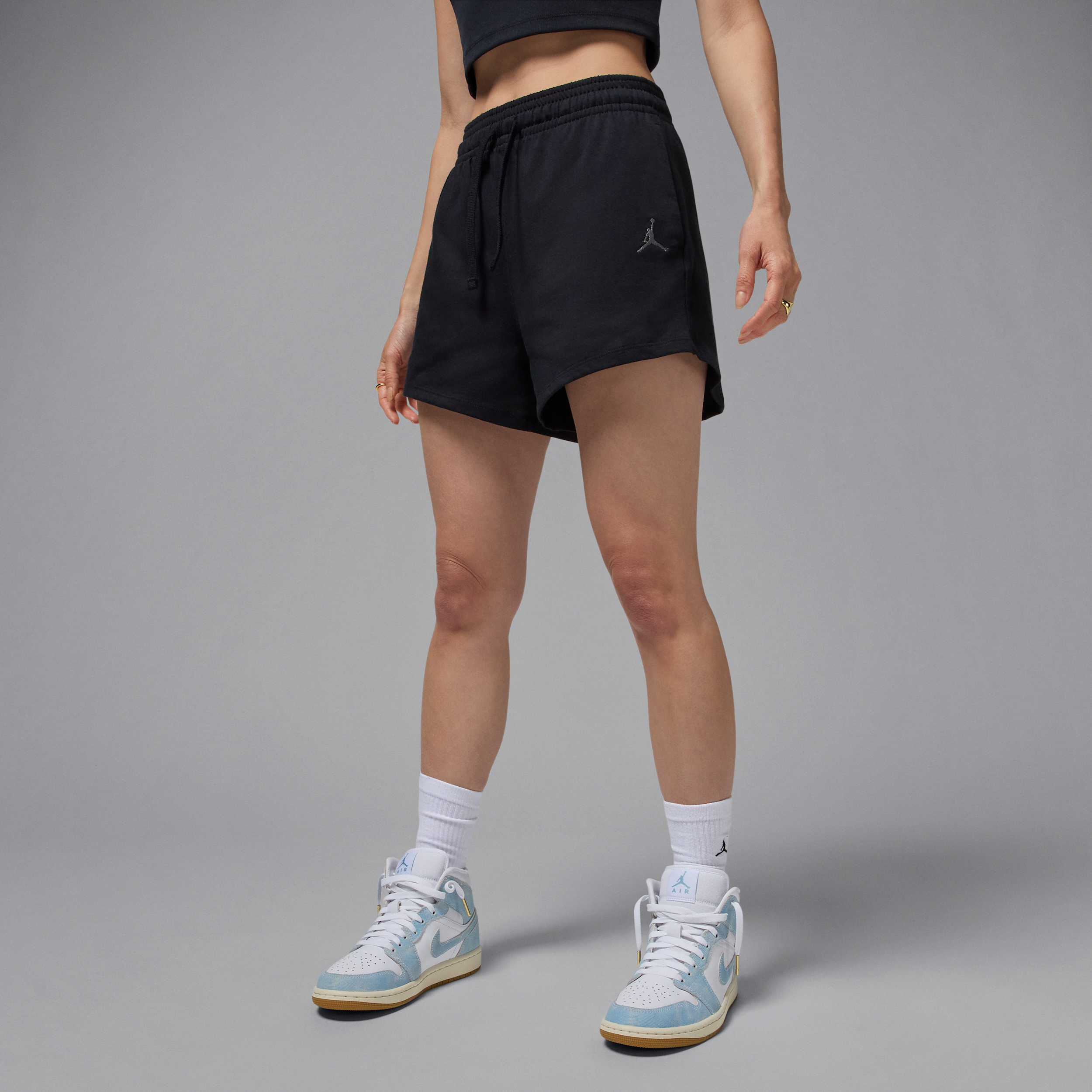 【ナイキ(NIKE)公式ストア】ジョーダン ウィメンズ ニット ショートパンツ FN5796-010 ブラック 【ナイキ(NIKE)公式ストア】ジョーダン ウィメンズ ニット ショートパンツ FN5796-010 ブラック