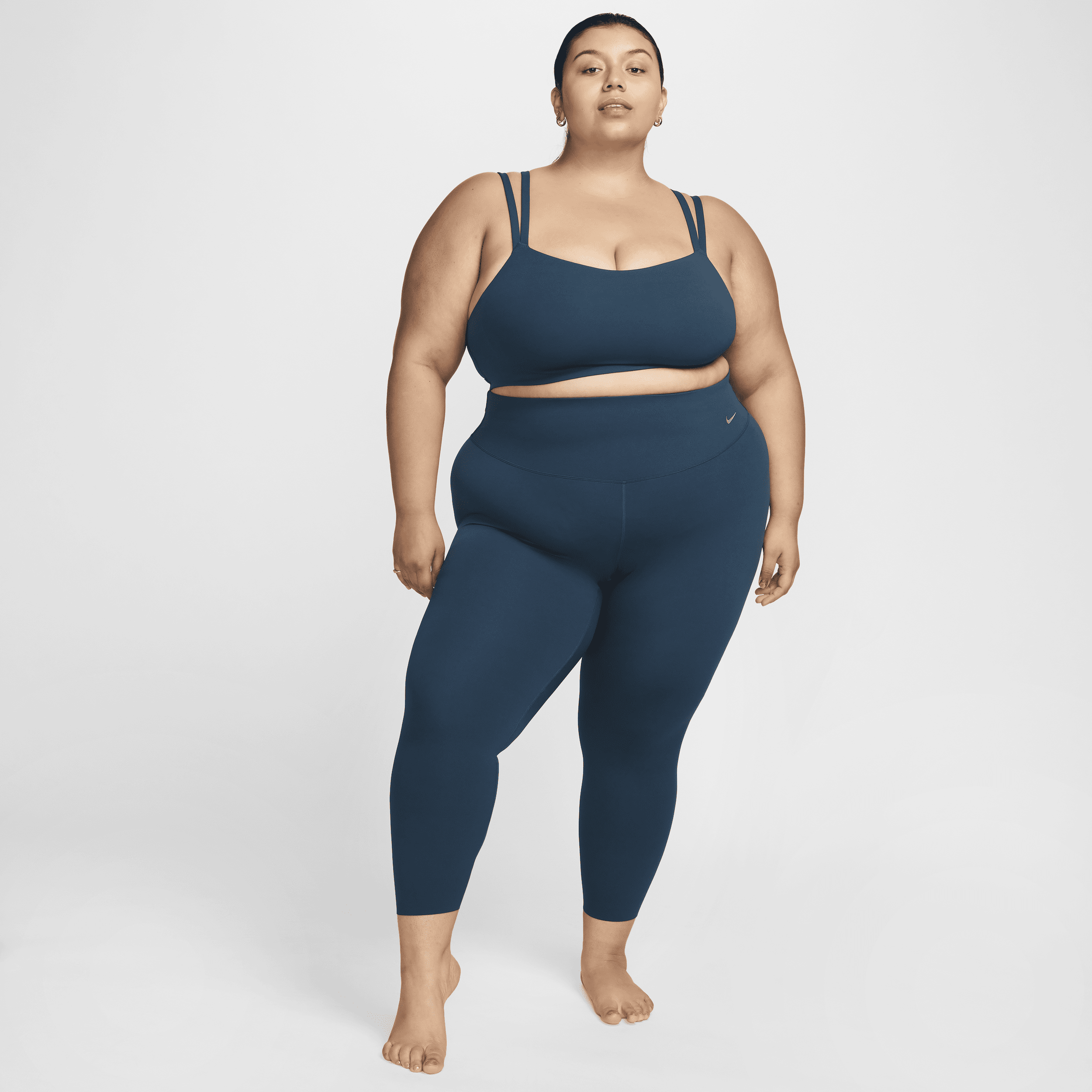 【ナイキ(NIKE)公式ストア】ナイキ ゼンビー ウィメンズ ジェントルサポート ハイウエスト 7/8 レギンス (プラスサイズ) DV4911-478 ブルー 【ナイキ(NIKE)公式ストア】ナイキ ゼンビー ウィメンズ ジェントルサポート ハイウエスト 7/8 レギンス (プラスサイズ) DV4911-478 ブルー