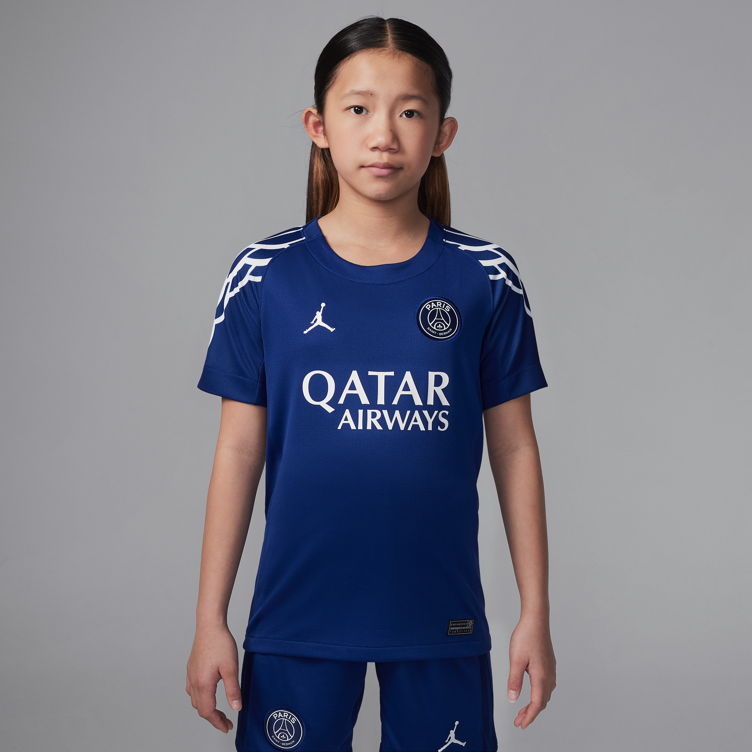 【ナイキ(NIKE)公式ストア】パリ サンジェルマン (PSG) 2024/25 スタジアム フォース ジュニア ジョーダン Dri-FIT サッカー レプリカ ユニフォーム HJ0921-493 ブルー 【ナイキ(NIKE)公式ストア】パリ サンジェルマン (PSG) 2024/25 スタジアム フォース ジュニア ジョーダン Dri-FIT サッカー レプリカ ユニフォーム HJ0921-493 ブルー