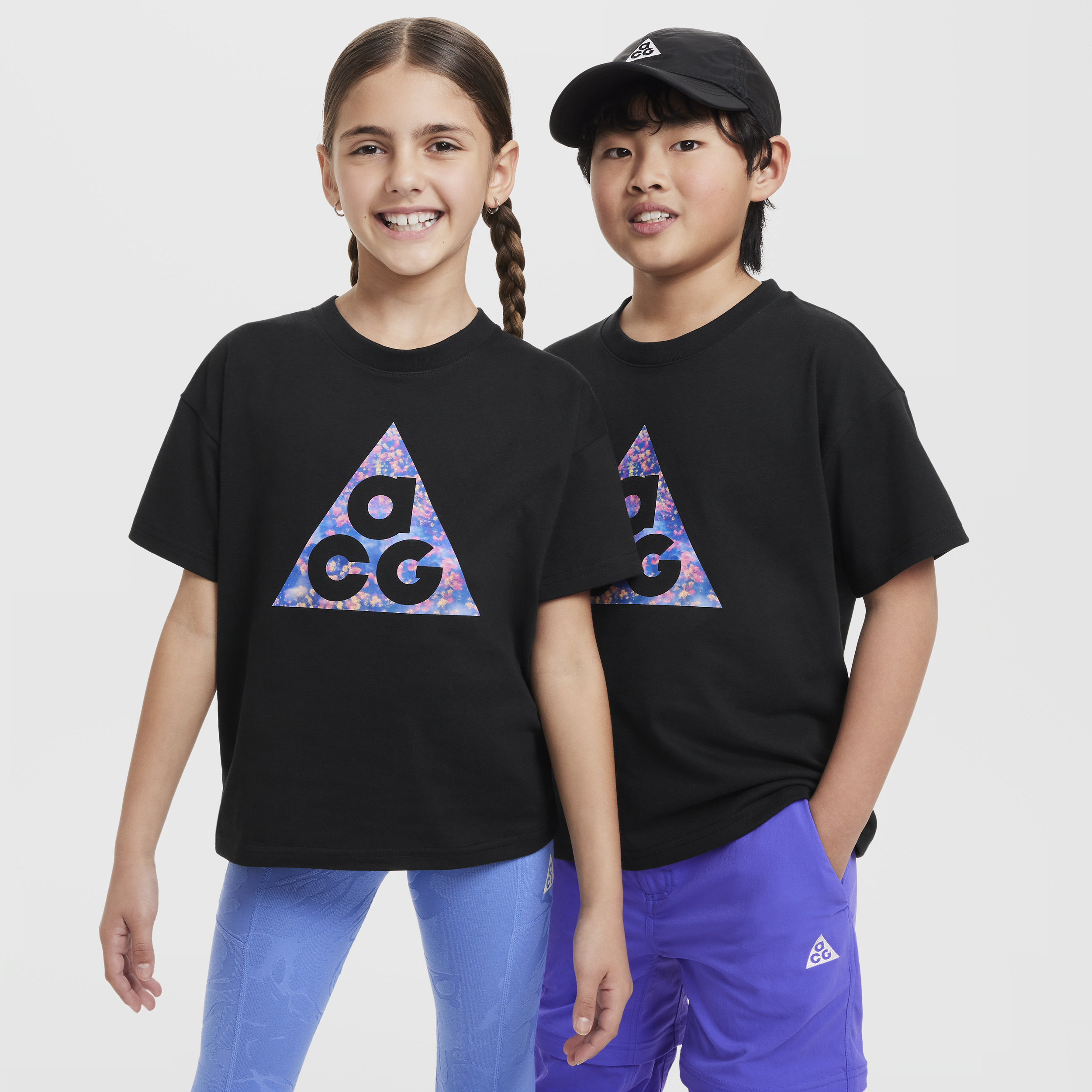 Nike ACG T-shirt voor kids - Zwart