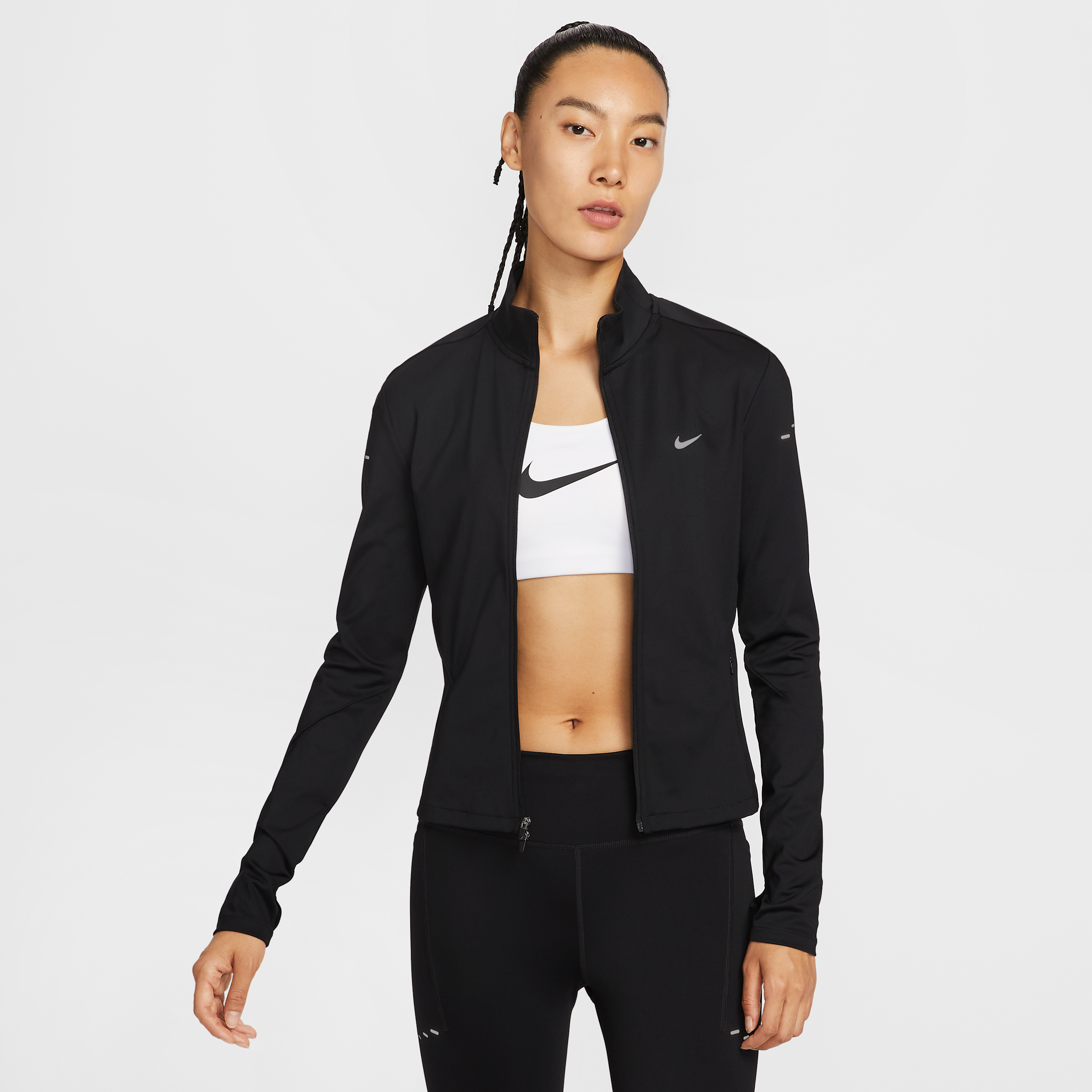 【ナイキ(NIKE)公式ストア】ナイキ スウィフト ウィメンズ Dri-FIT フルジップ ミッドレイヤー ランニングトップ IB1999-010 ブラック 【ナイキ(NIKE)公式ストア】ナイキ スウィフト ウィメンズ Dri-FIT フルジップ ミッドレイヤー ランニングトップ IB1999-010 ブラック