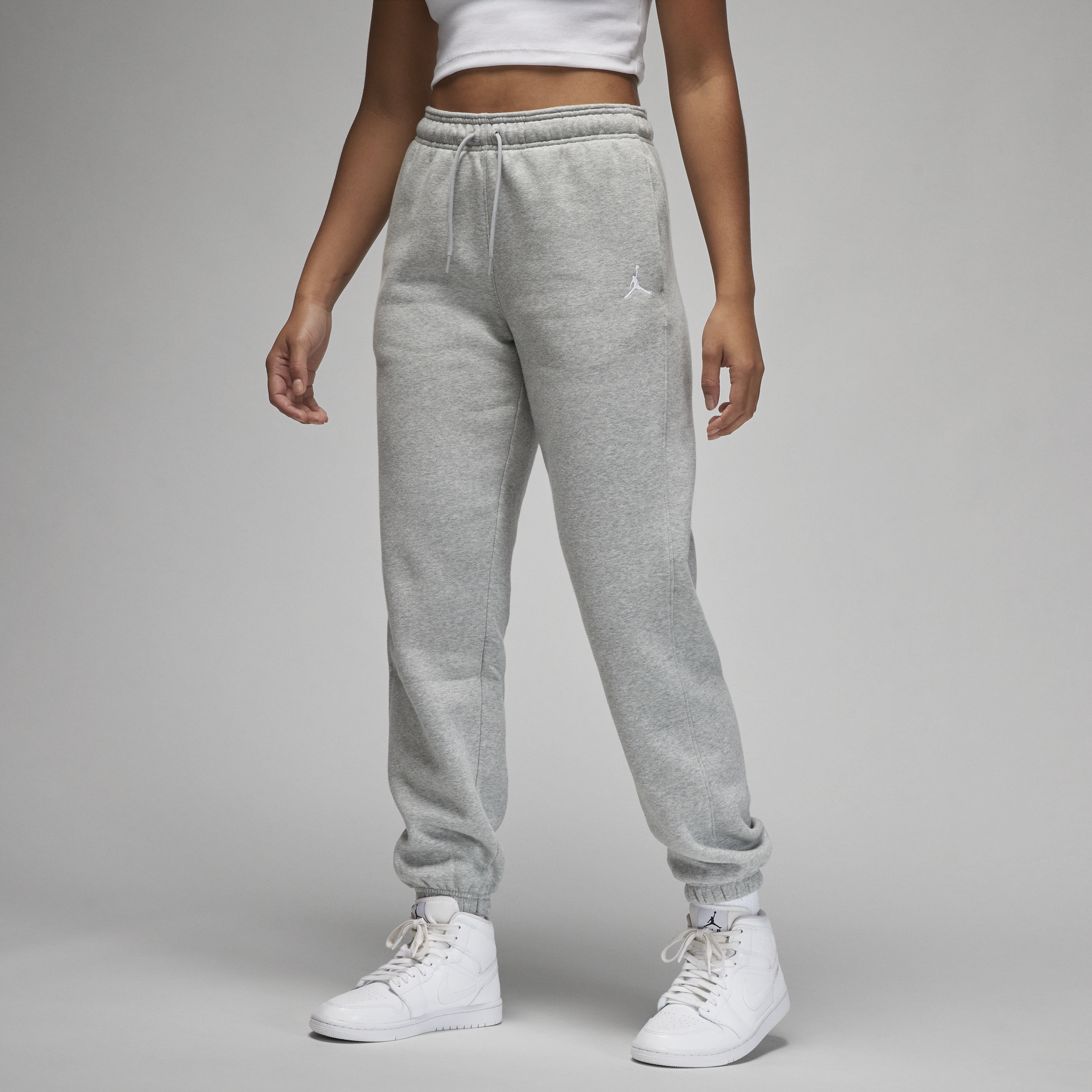 Jordan Brooklyn Fleece-bukser til kvinder - grå