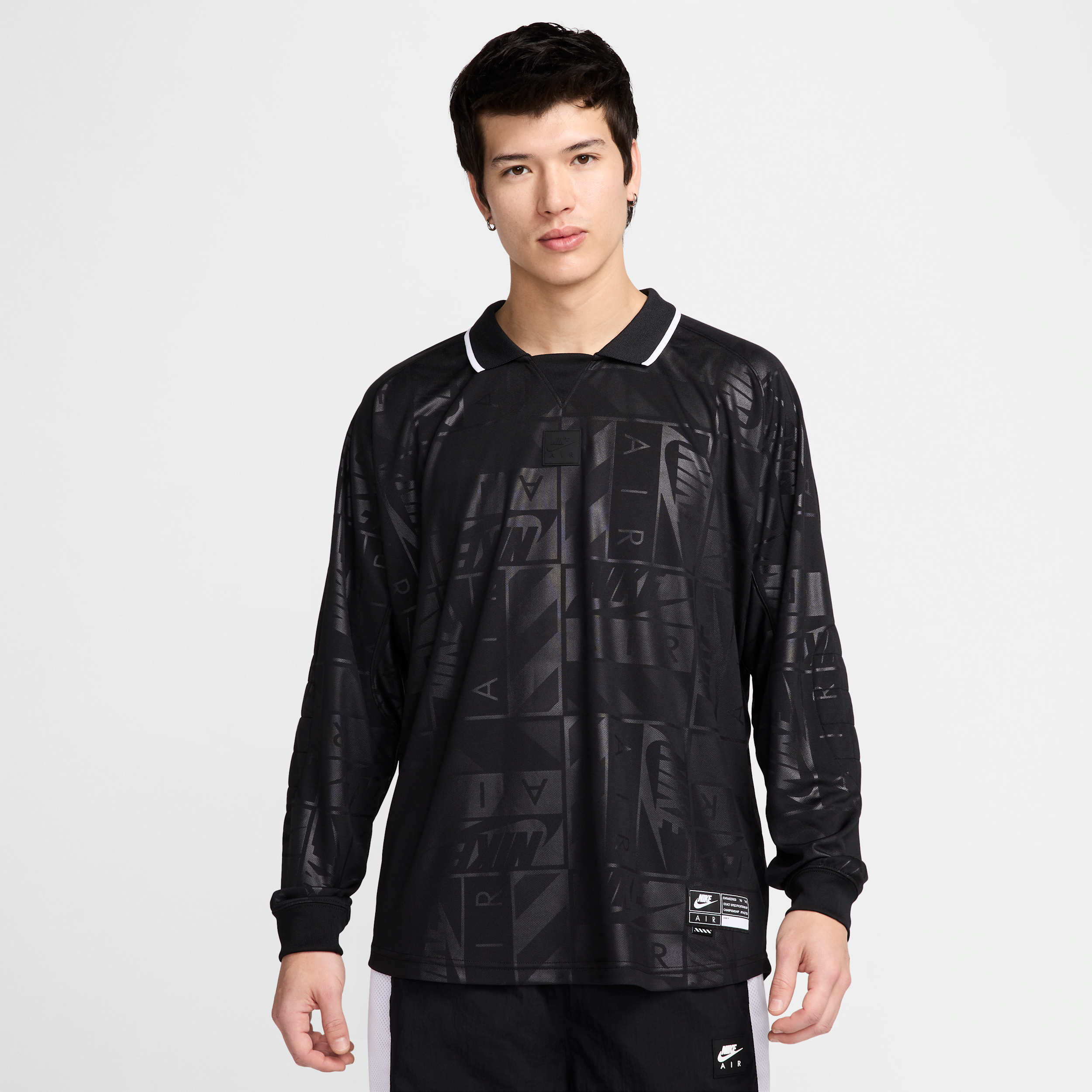 【ナイキ(NIKE)公式ストア】ナイキ エア メンズ ロングスリーブ ユニフォーム HM8988-010 ブラック 【ナイキ(NIKE)公式ストア】ナイキ エア メンズ ロングスリーブ ユニフォーム HM8988-010 ブラック