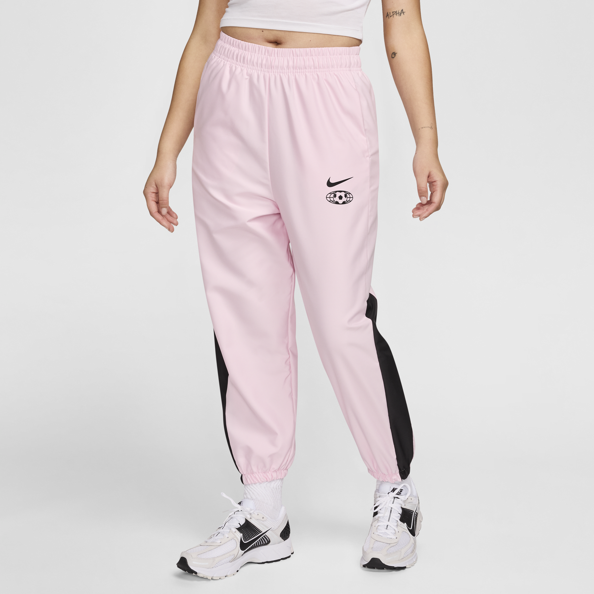 Vævede Nike Sportswear-joggers til kvinder - Pink