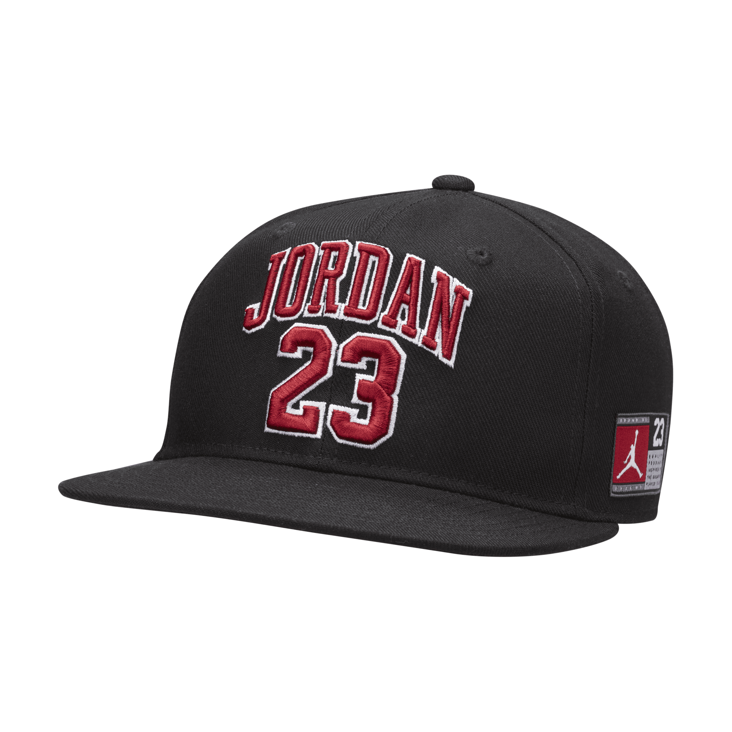 【ナイキ(NIKE)公式ストア】ジョーダン ジュニア ジャージー フラット ブリム キャップ FQ0953-010 ブラック 【ナイキ(NIKE)公式ストア】ジョーダン ジュニア ジャージー フラット ブリム キャップ FQ0953-010 ブラック