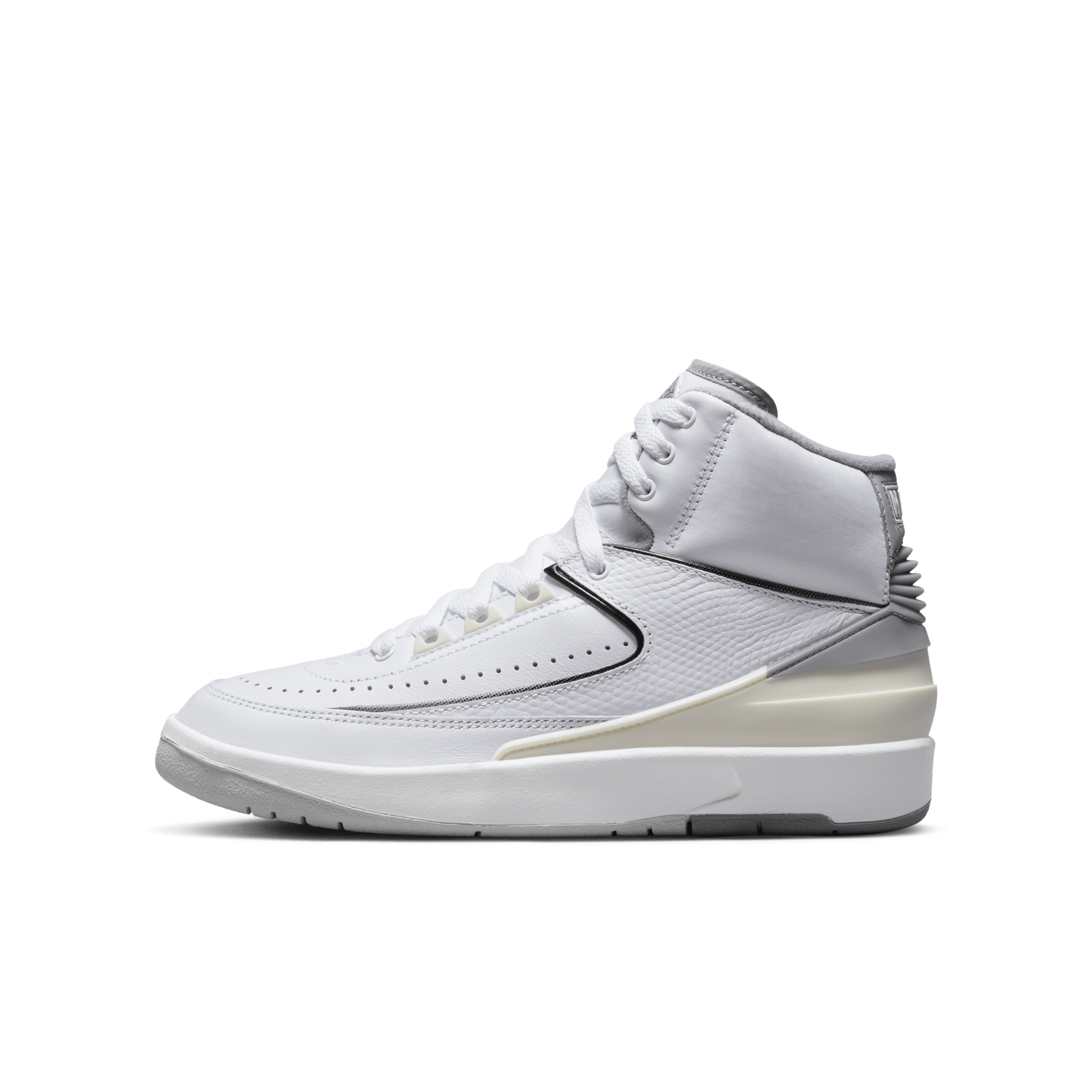 Air Jordan 2 Retro-sko til større børn - hvid