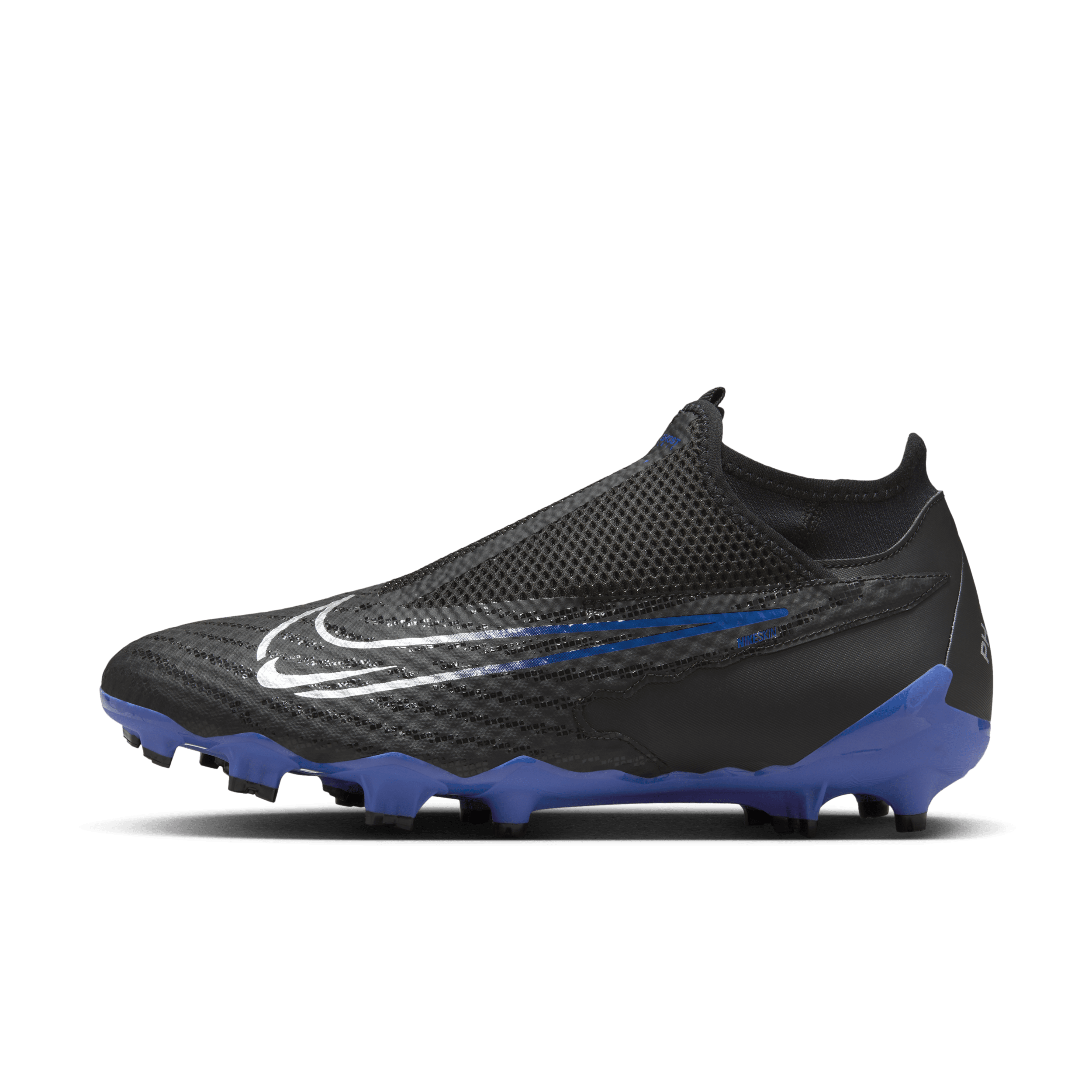 Nike Phantom GX Academy high-top voetbalschoen (meerdere ondergronden) - Zwart