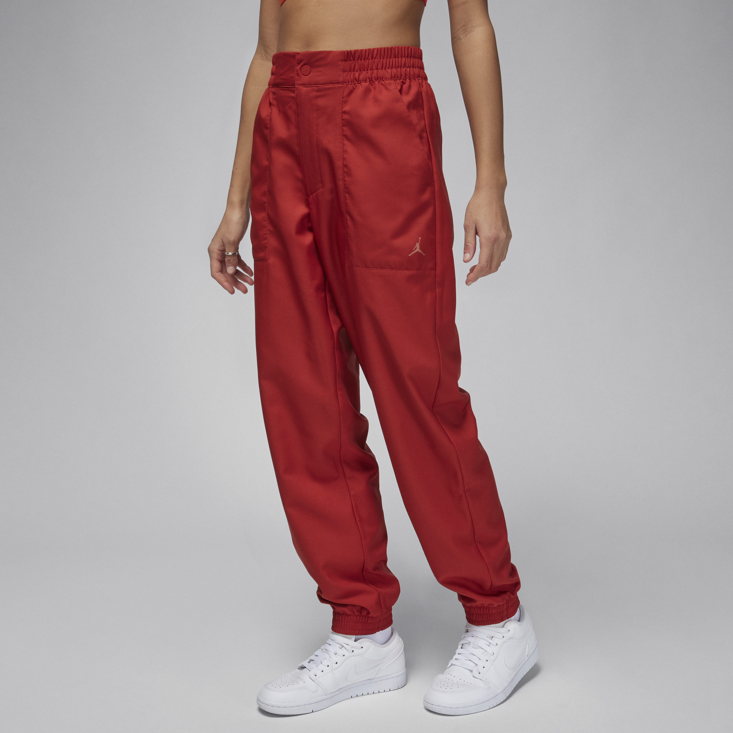 Nike Vævede Jordan-bukser til kvinder - rød