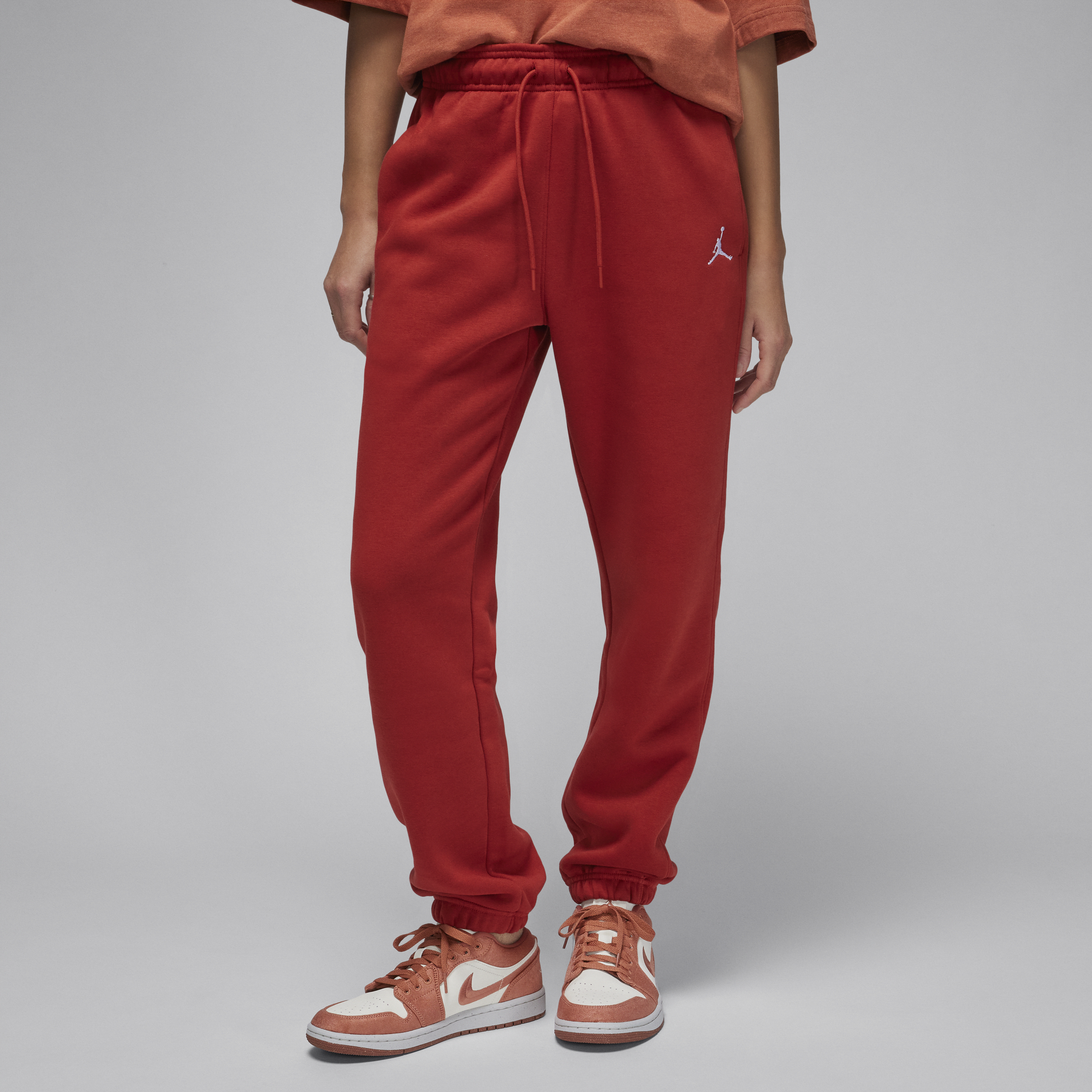 Nike Pantaloni Jordan Brooklyn Fleece – Donna - Rosso