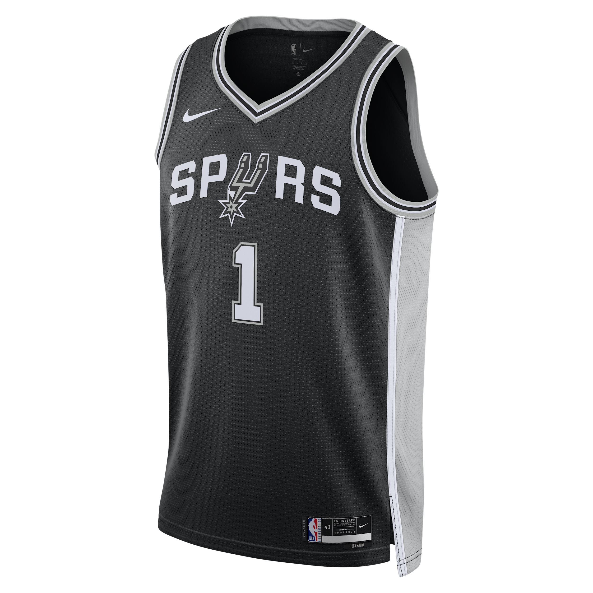 Regata Nike San Antonio Spurs Icon Edition 2024/25 Masculina