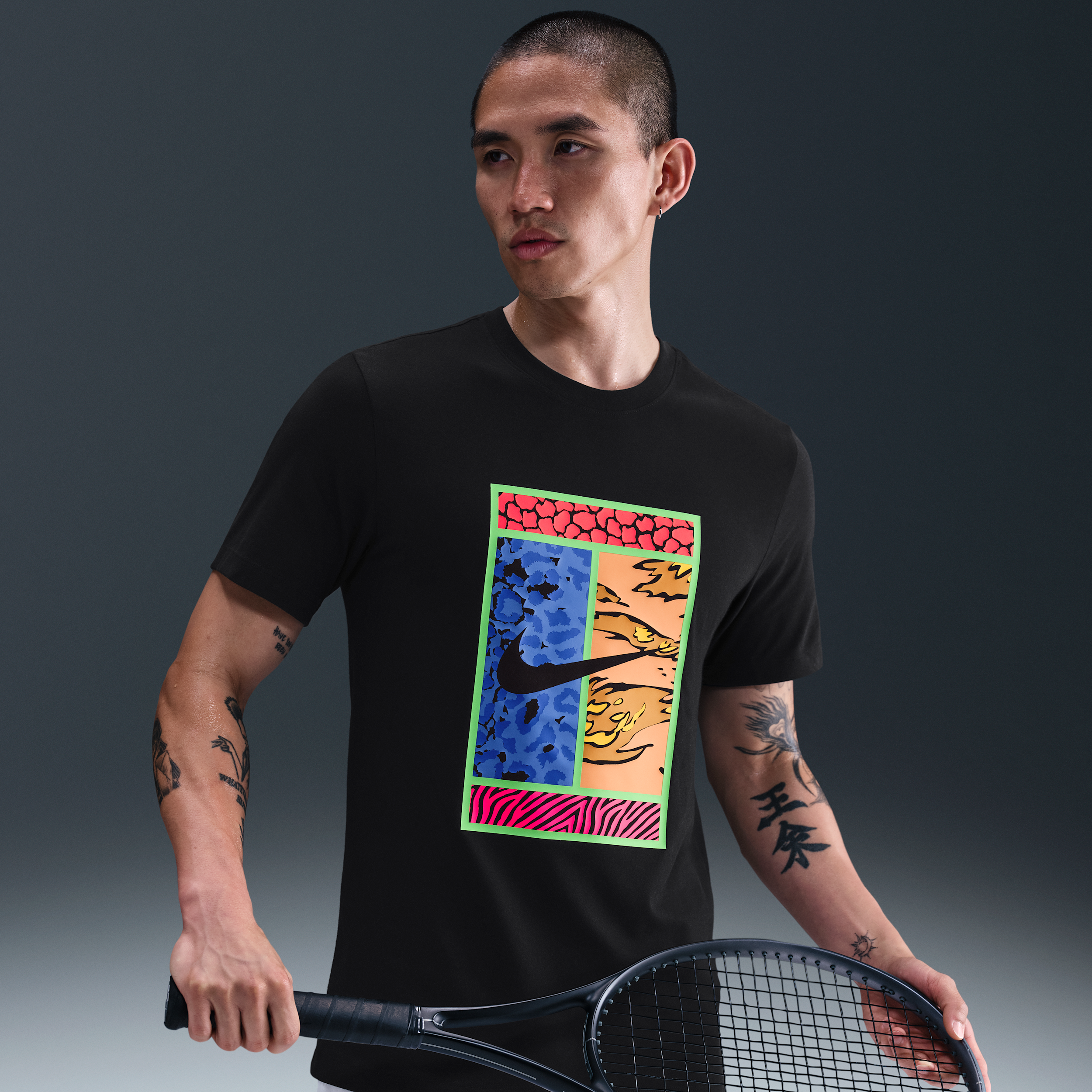 【ナイキ(NIKE)公式ストア】ナイキコート メンズ Dri-FIT テニス Tシャツ HV1716-010 ブラック 【ナイキ(NIKE)公式ストア】ナイキコート メンズ Dri-FIT テニス Tシャツ HV1716-010 ブラック