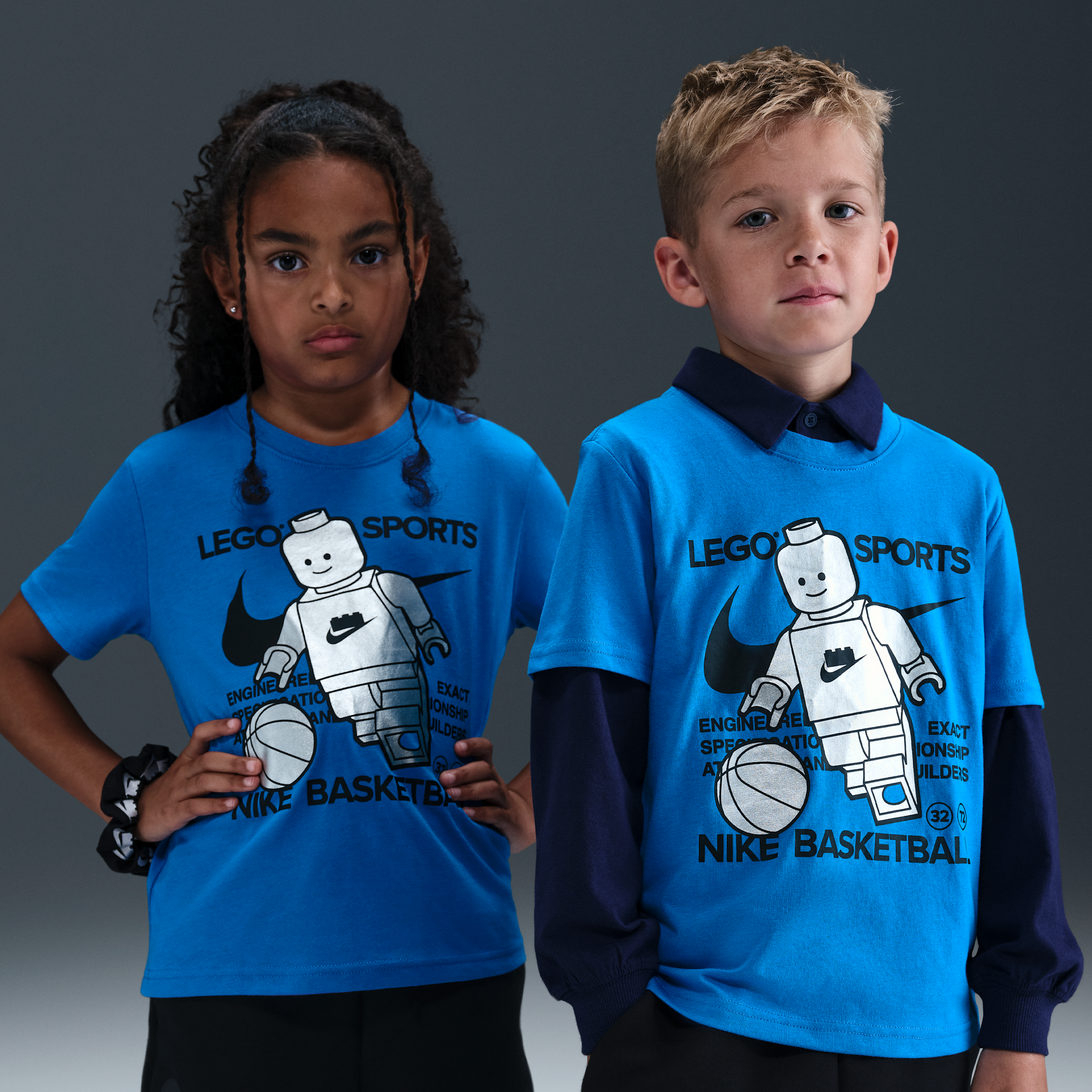 【ナイキ(NIKE)公式ストア】Nike x LEGO® コレクション リトルキッズ Tシャツ IQ5351-475 ブルー 【ナイキ(NIKE)公式ストア】Nike x LEGO® コレクション リトルキッズ Tシャツ IQ5351-475 ブルー