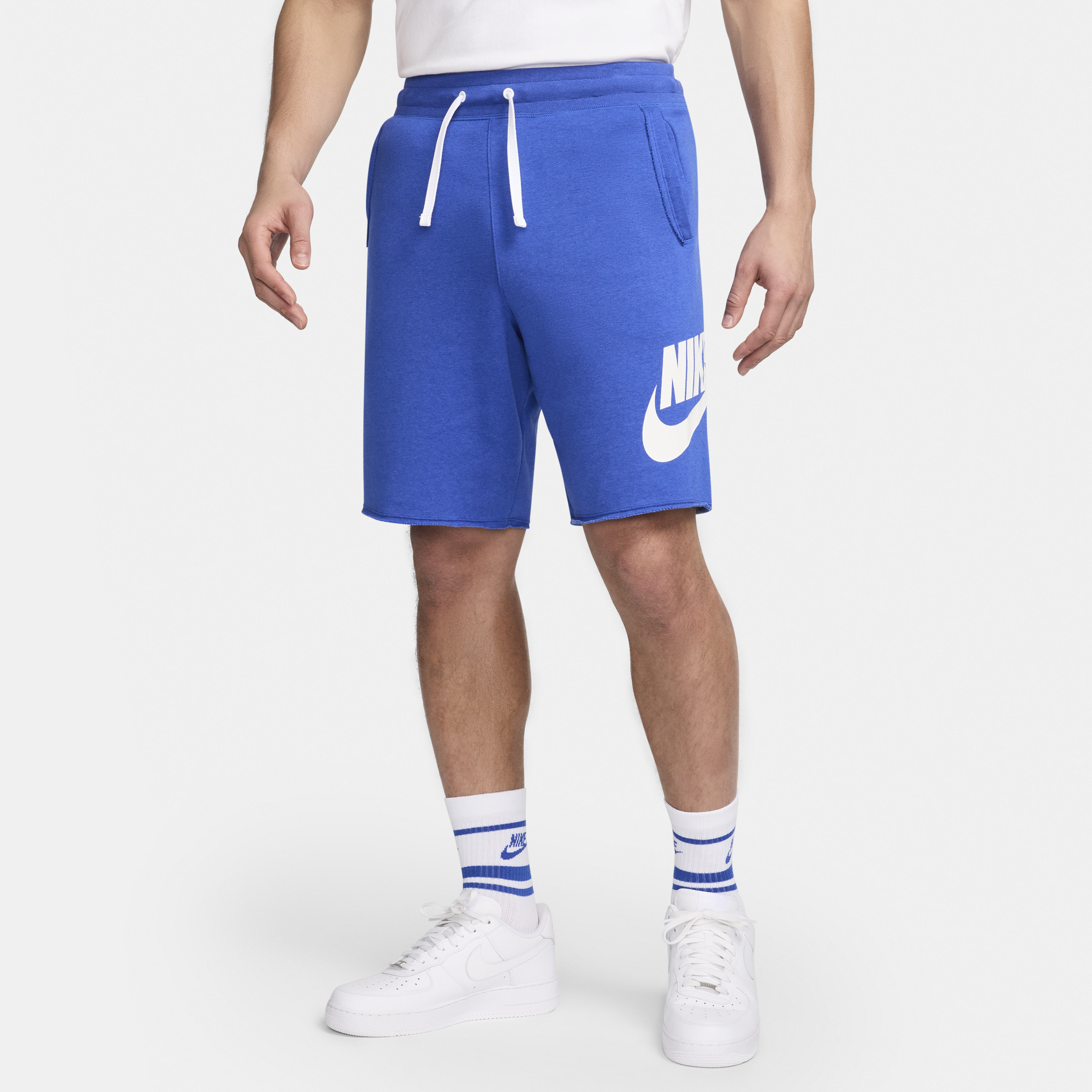 Shorts in French Terry Nike Club Alumni – Uomo - Blu