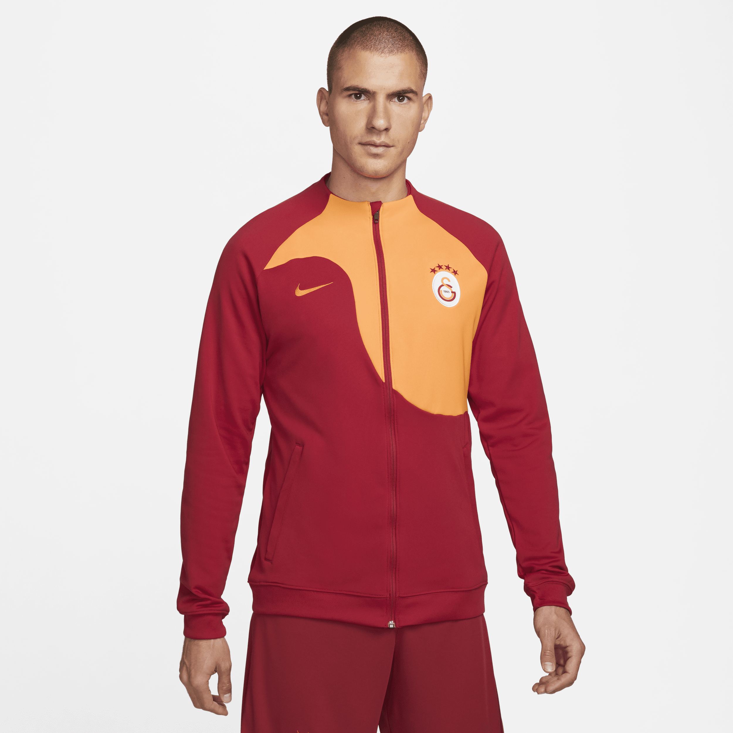 Nike Galatasaray Academy Pro-fodboldjakke til mænd - rød