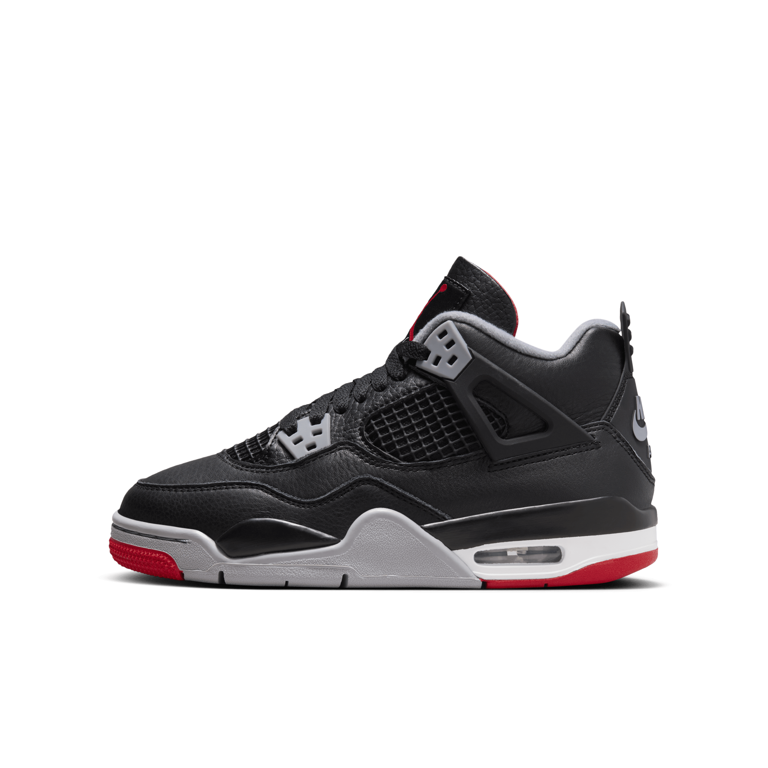 【ナイキ(NIKE)公式ストア】エア ジョーダン 4 レトロ "Bred Reimagined" ジュニアシューズ FQ8213-006 ブラック 【ナイキ(NIKE)公式ストア】エア ジョーダン 4 レトロ "Bred Reimagined" ジュニアシューズ FQ8213-006 ブラック