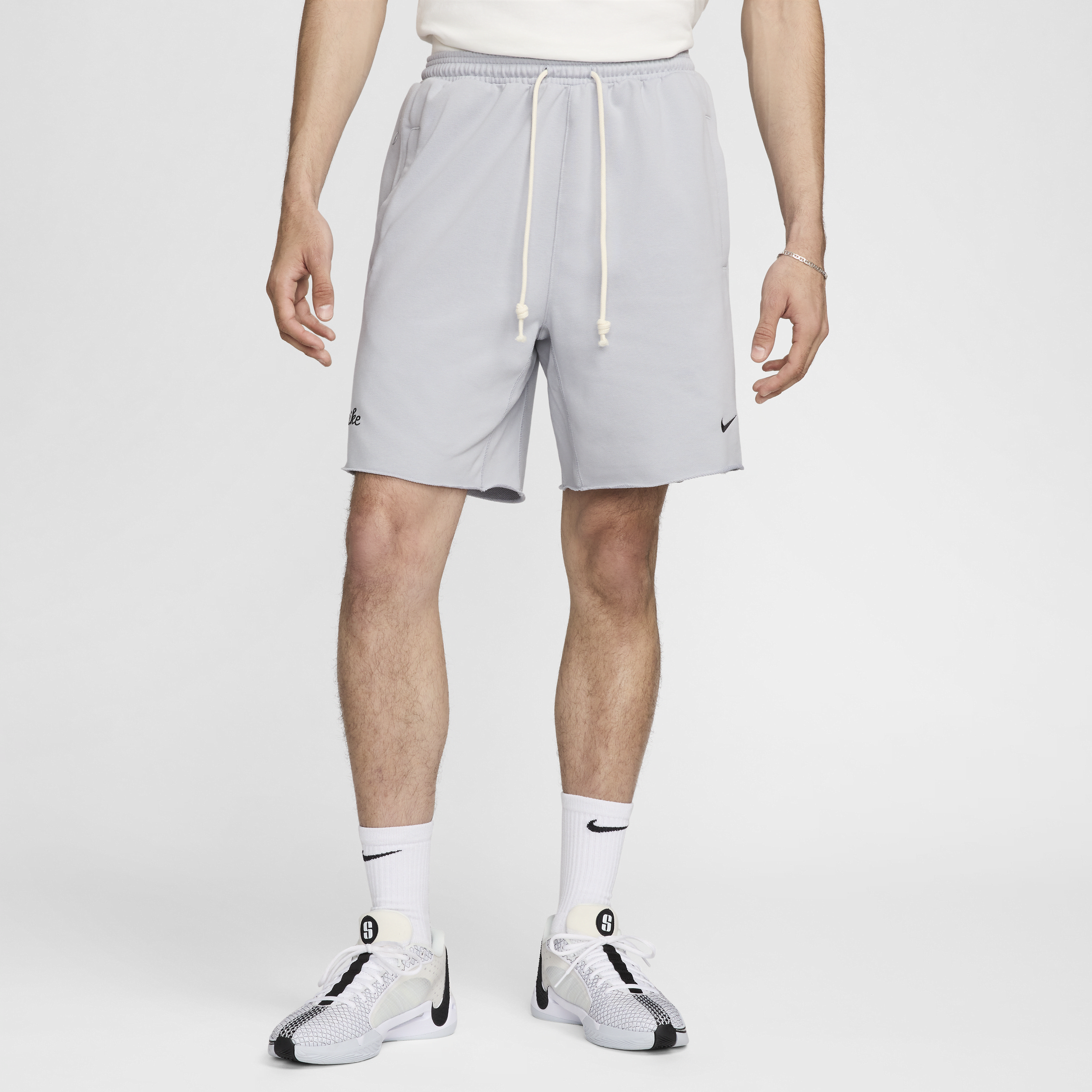 Shorts da basket reversibili 21 cm Dri-FIT Nike Standard Issue – Uomo - Grigio