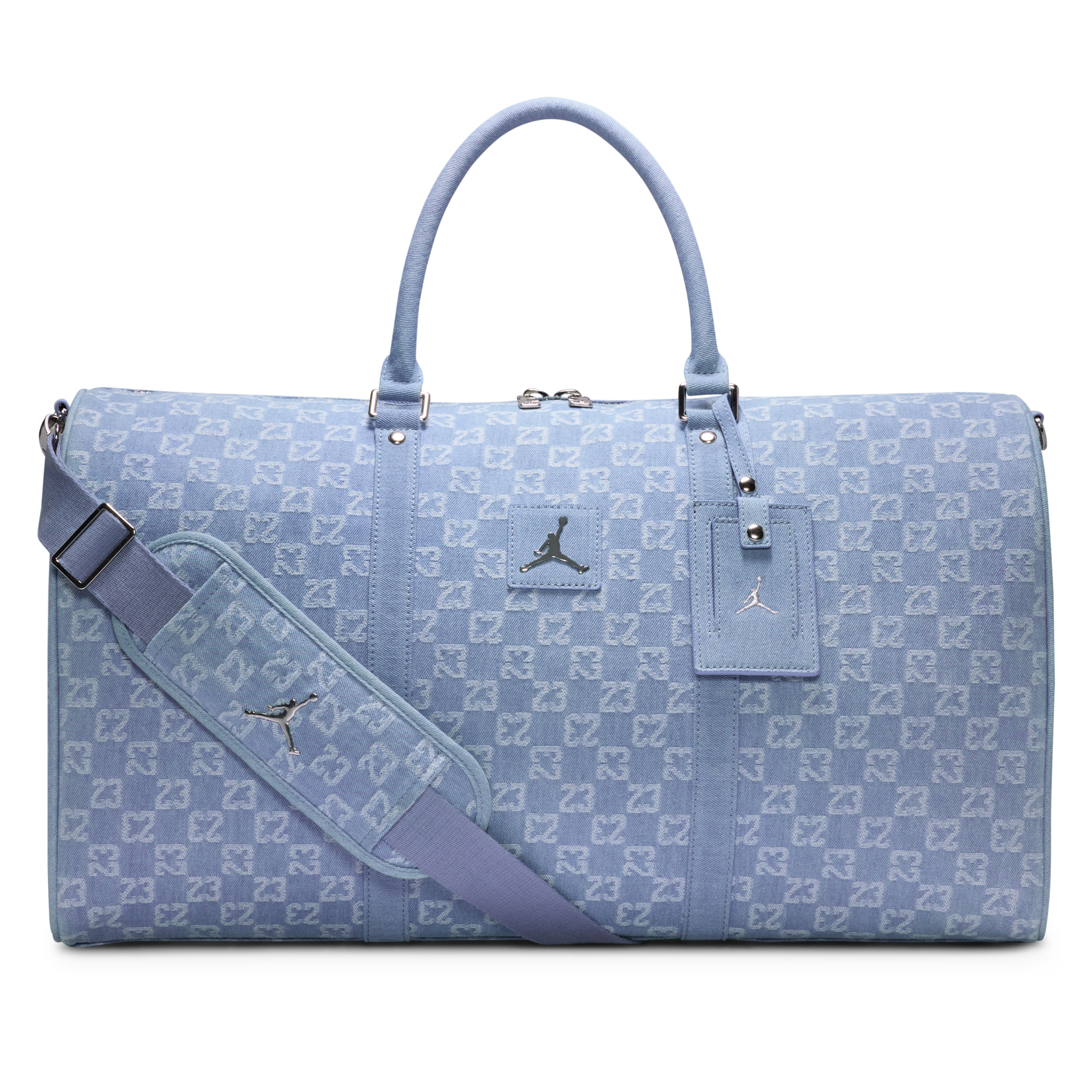 【ナイキ(NIKE)公式ストア】ジョーダン モノグラム ダッフルバッグ (40L) II6450-412 ブルー 【ナイキ(NIKE)公式ストア】ジョーダン モノグラム ダッフルバッグ (40L) II6450-412 ブルー