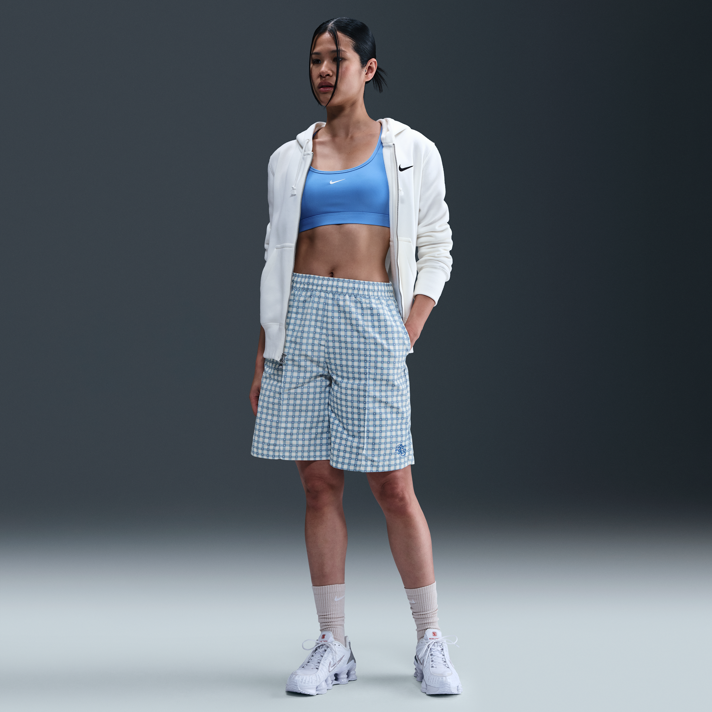 【ナイキ(NIKE)公式ストア】ナイキ スポーツウェア ウィメンズ ハイウエスト 23cm ショートパンツ IH3987-102 ホワイト 【ナイキ(NIKE)公式ストア】ナイキ スポーツウェア ウィメンズ ハイウエスト 23cm ショートパンツ IH3987-102 ホワイト