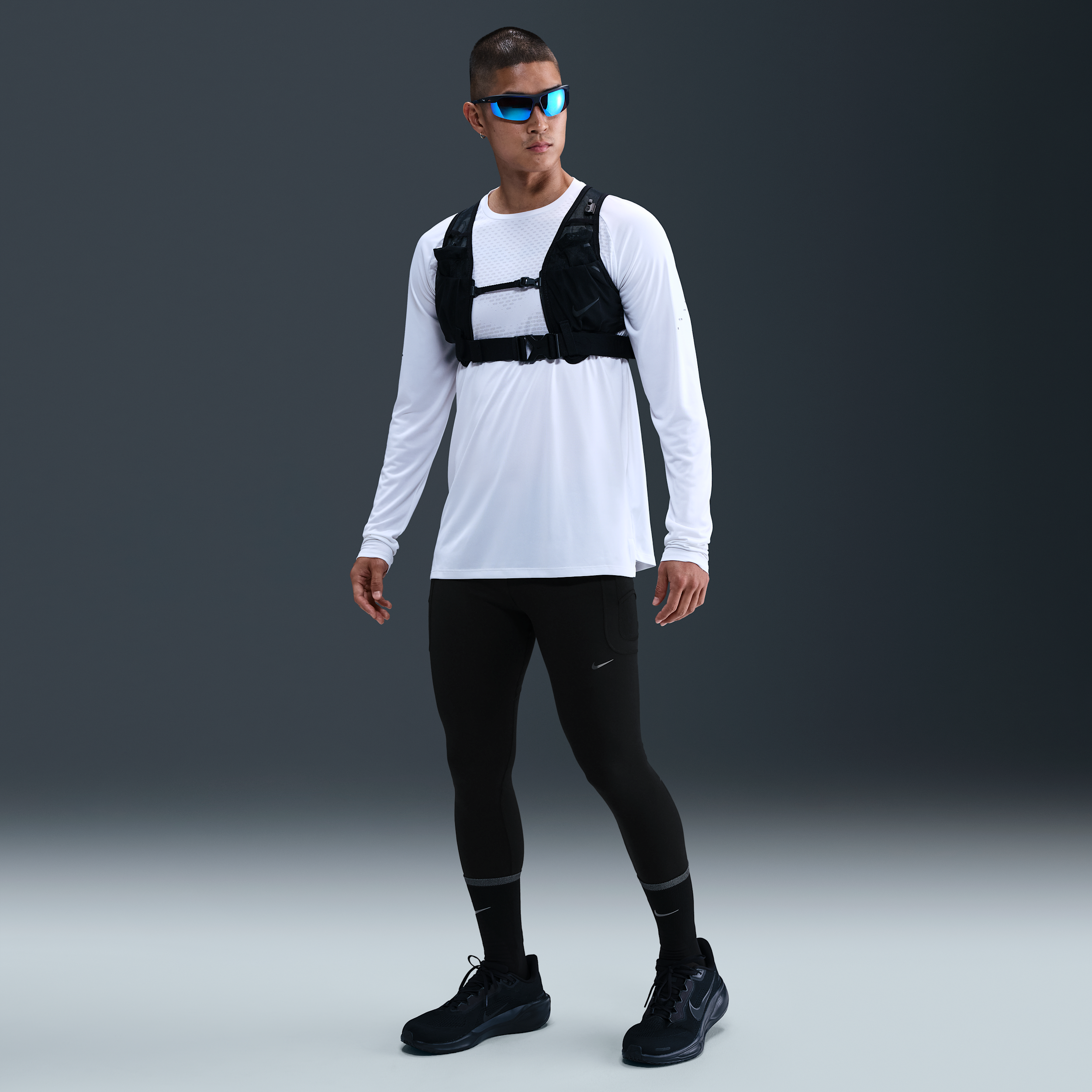 【ナイキ（NIKE）公式ストア】ナイキ ピナクル メンズ ランニングタイツ HV2717-010 ブラック