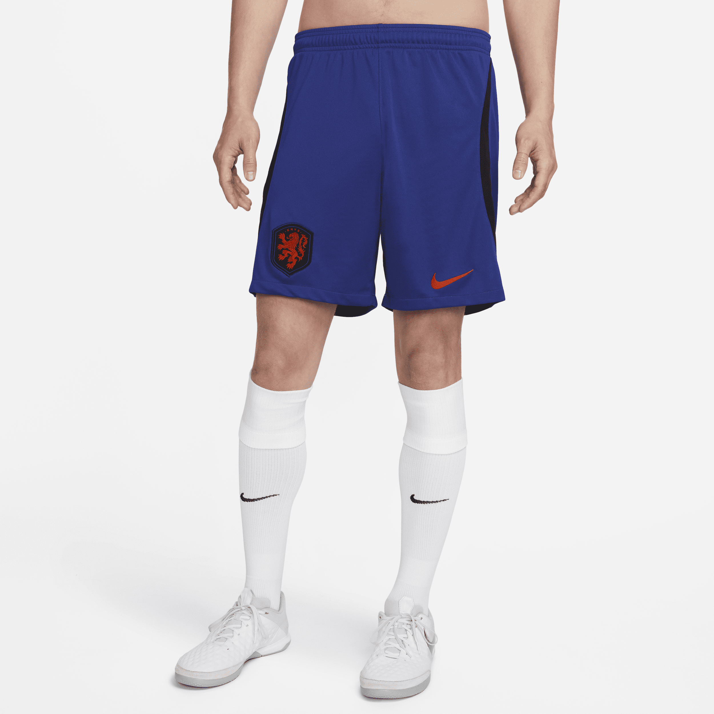 Holland 2022/23 Stadium Away Nike Dri-FIT-fodboldshorts til mænd - blå