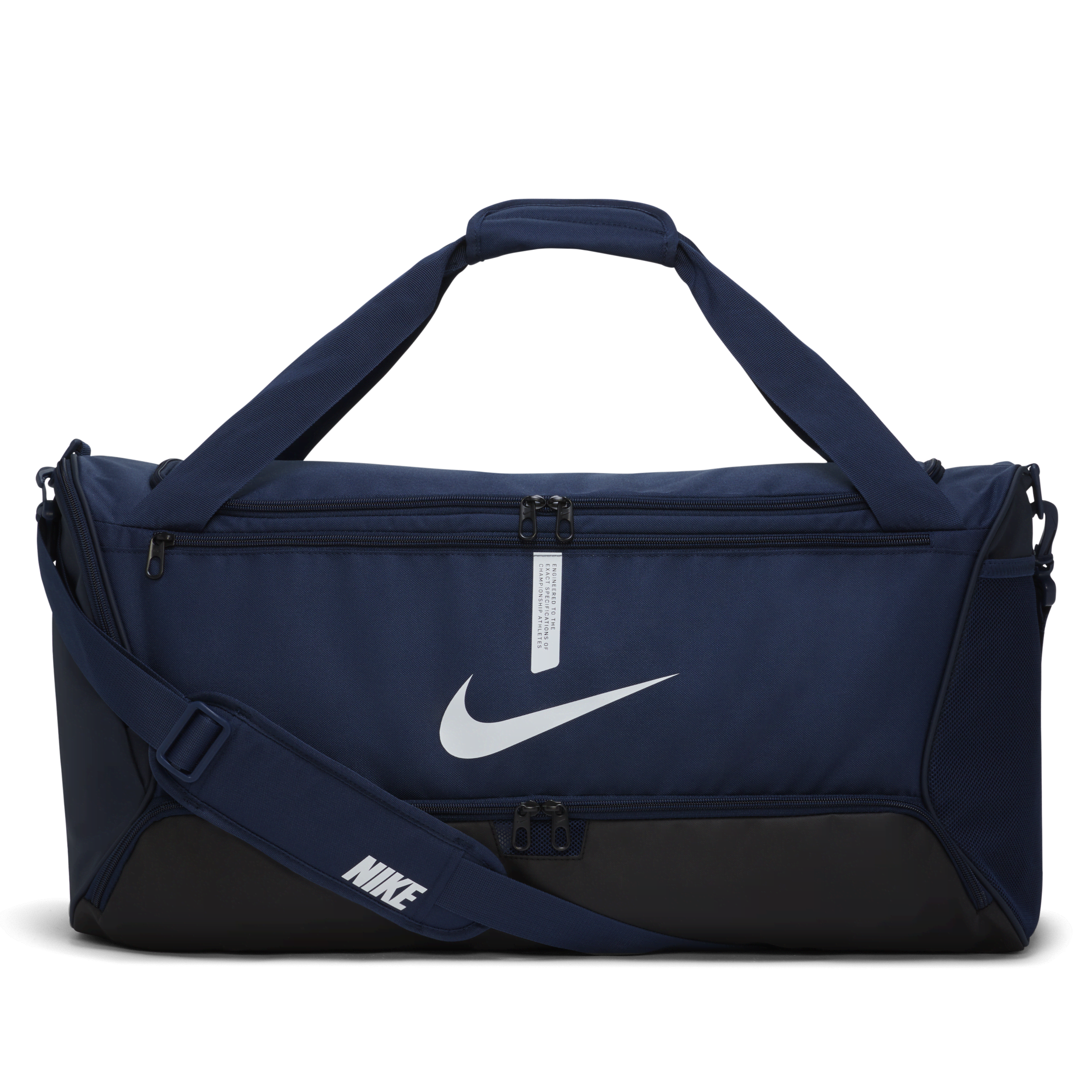 Nike Academy Team Bolsa de deporte de fútbol (Mediana, 60 l) - Azul