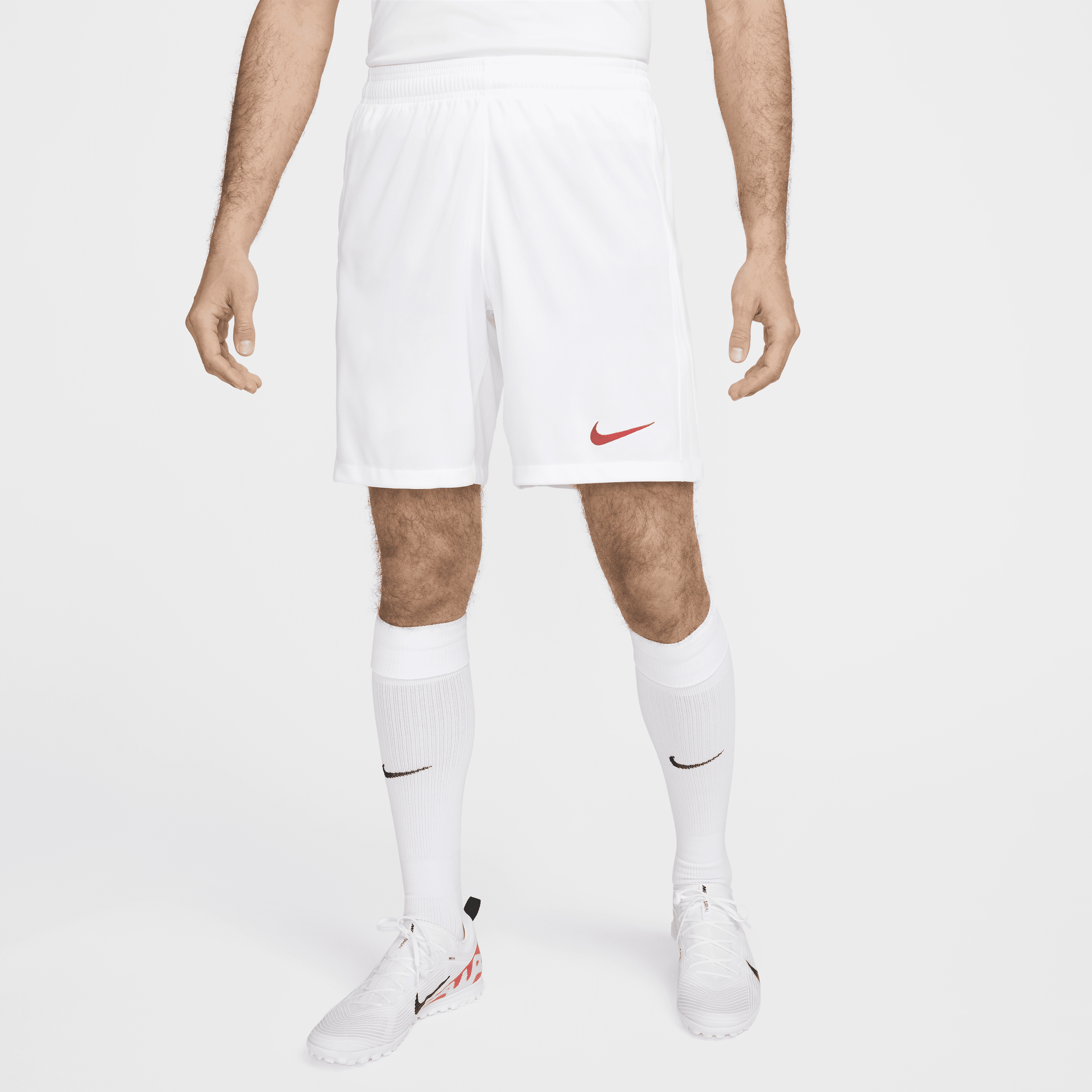 Primera y segunda equipación Stadium Turquía 2024/25 Pantalón corto de fútbol tipo réplica Nike Dri-FIT - Hombre - Blanco