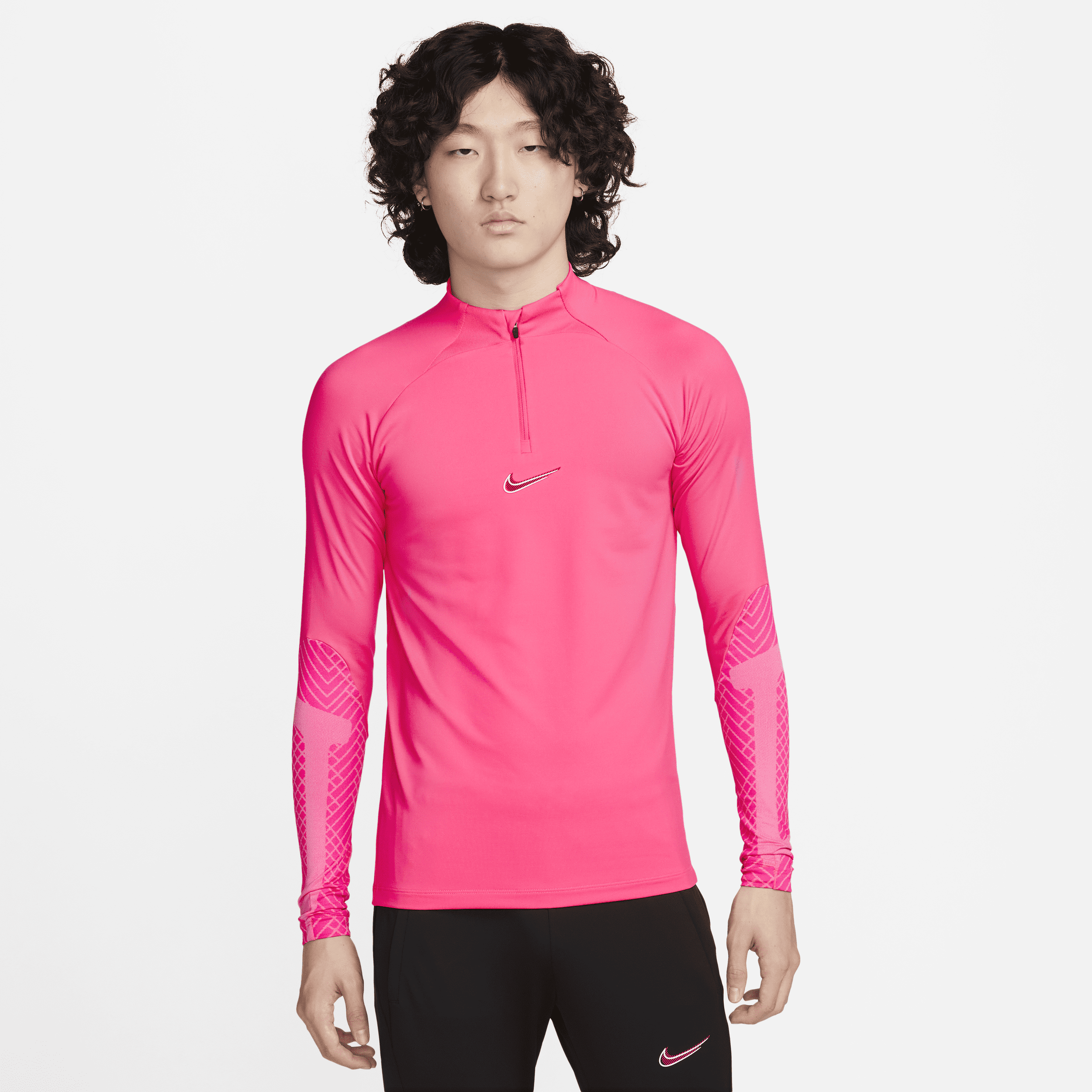 Nike Dri-FIT Strike-fodboldtræningstrøje til mænd - Pink
