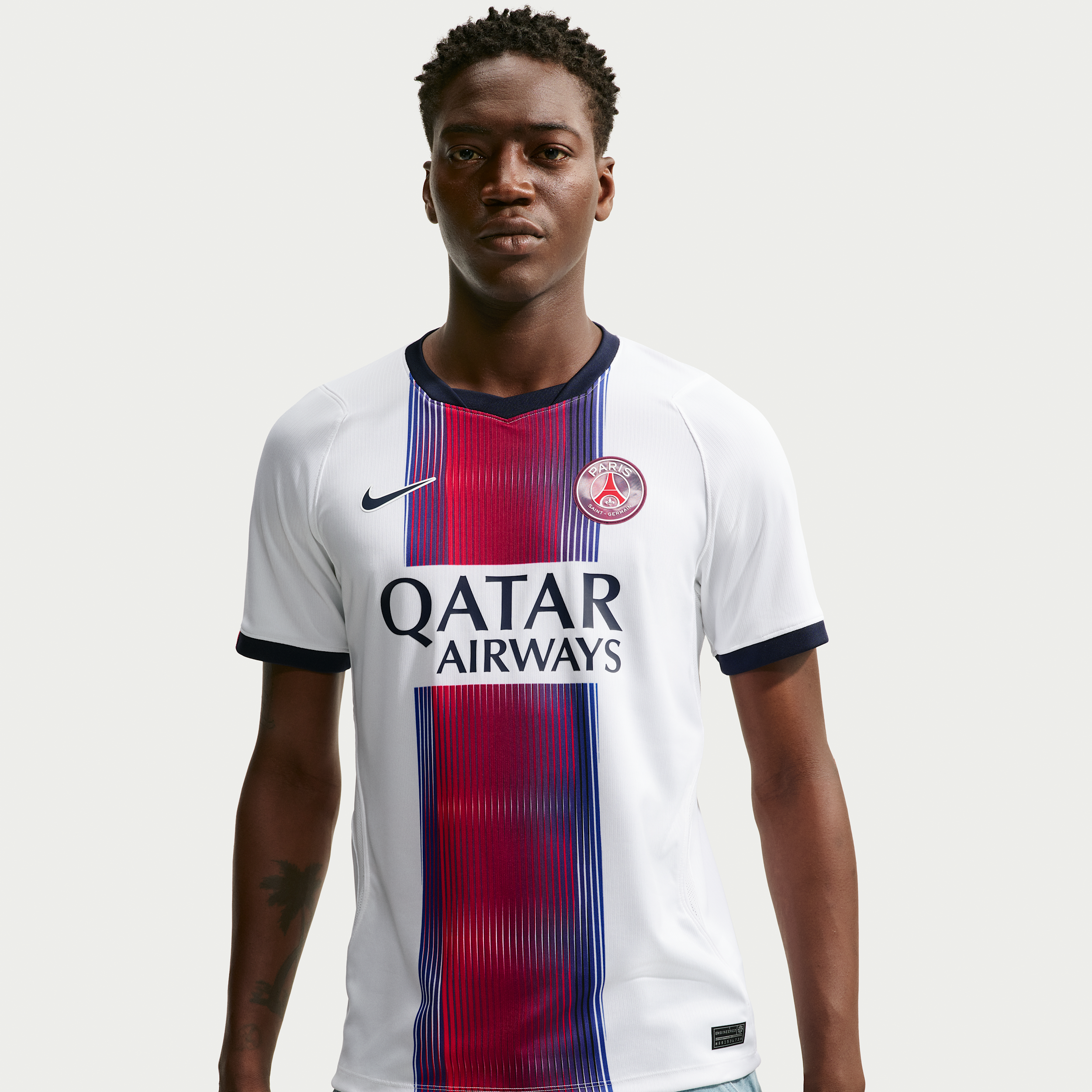 Maillot de foot Replica Nike Dri-FIT Paris Saint-Germain 2026/27 Stadium Extérieur pour homme - Blanc