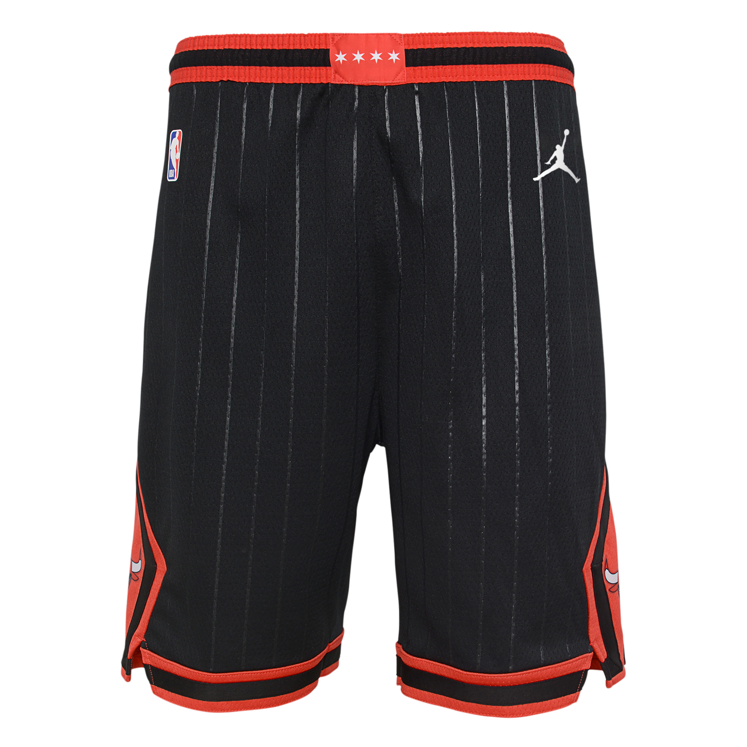 Nike Chicago Bulls Statement Edition Pantalón corto de baloncesto Jordan NBA Swingman - Niño/a - Negro