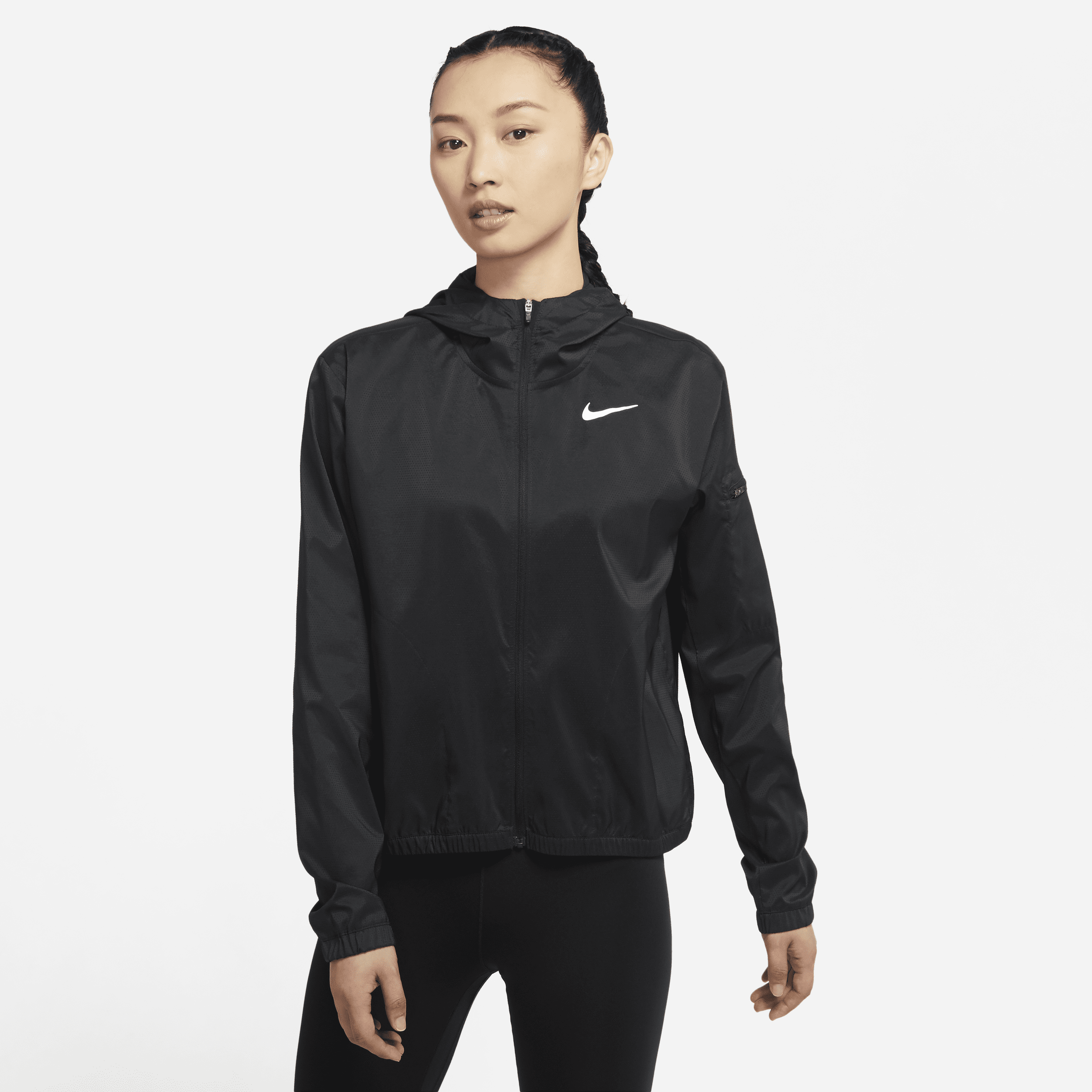 【ナイキ(NIKE)公式ストア】ナイキ インポッシブリー ライト ウィメンズ フーデッド ランニングジャケット DH1991-010 ブラック 【ナイキ(NIKE)公式ストア】ナイキ インポッシブリー ライト ウィメンズ フーデッド ランニングジャケット DH1991-010 ブラック