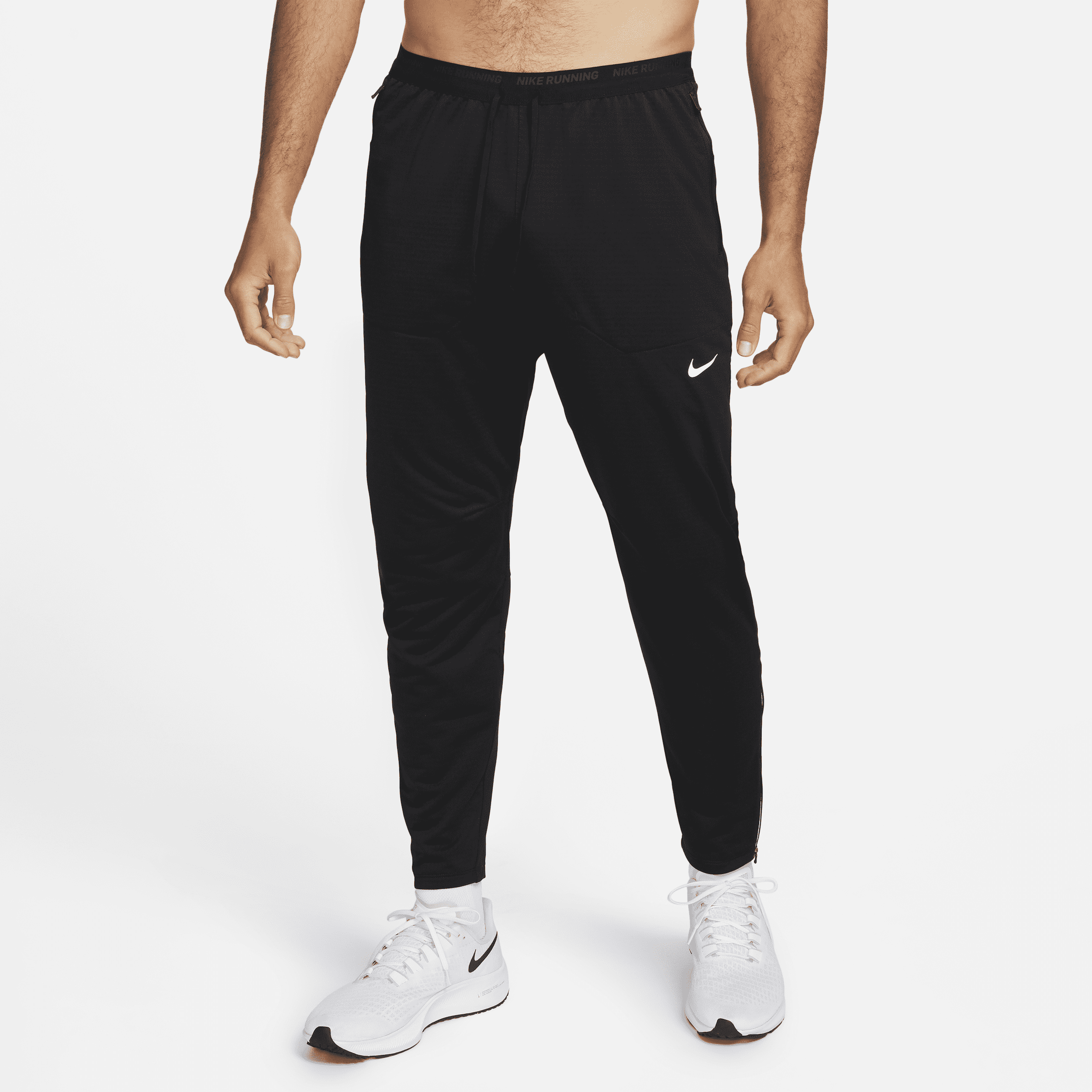 Nike Phenom Pantalón de running Dri-FIT de tejido Knit - Hombre - Negro