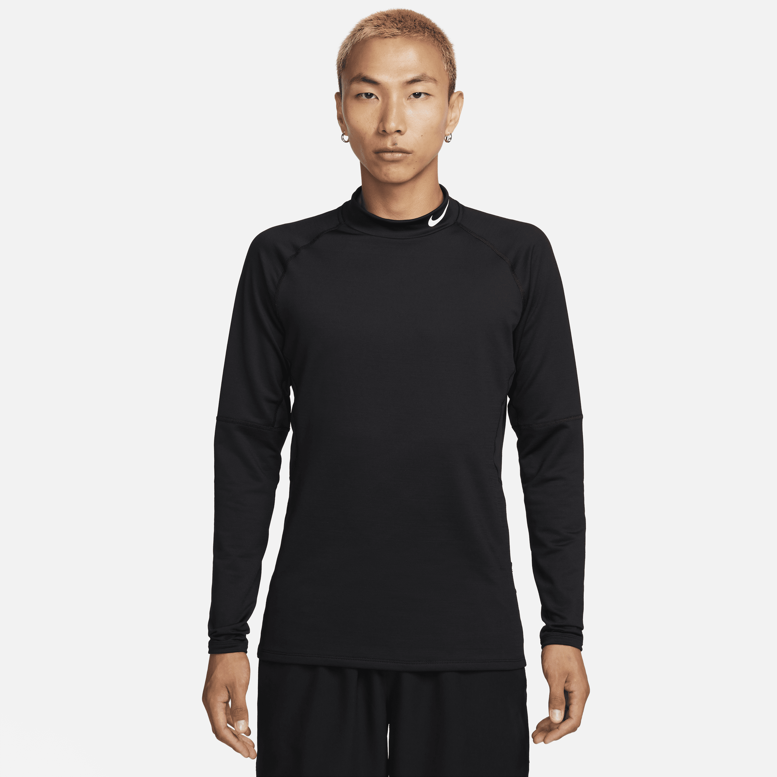 【ナイキ(NIKE)公式ストア】ナイキ プロ メンズ Dri-FIT ウォーム ロングスリーブ フィットネスモック FB8516-010 ブラック 【ナイキ(NIKE)公式ストア】ナイキ プロ メンズ Dri-FIT ウォーム ロングスリーブ フィットネスモック FB8516-010 ブラック