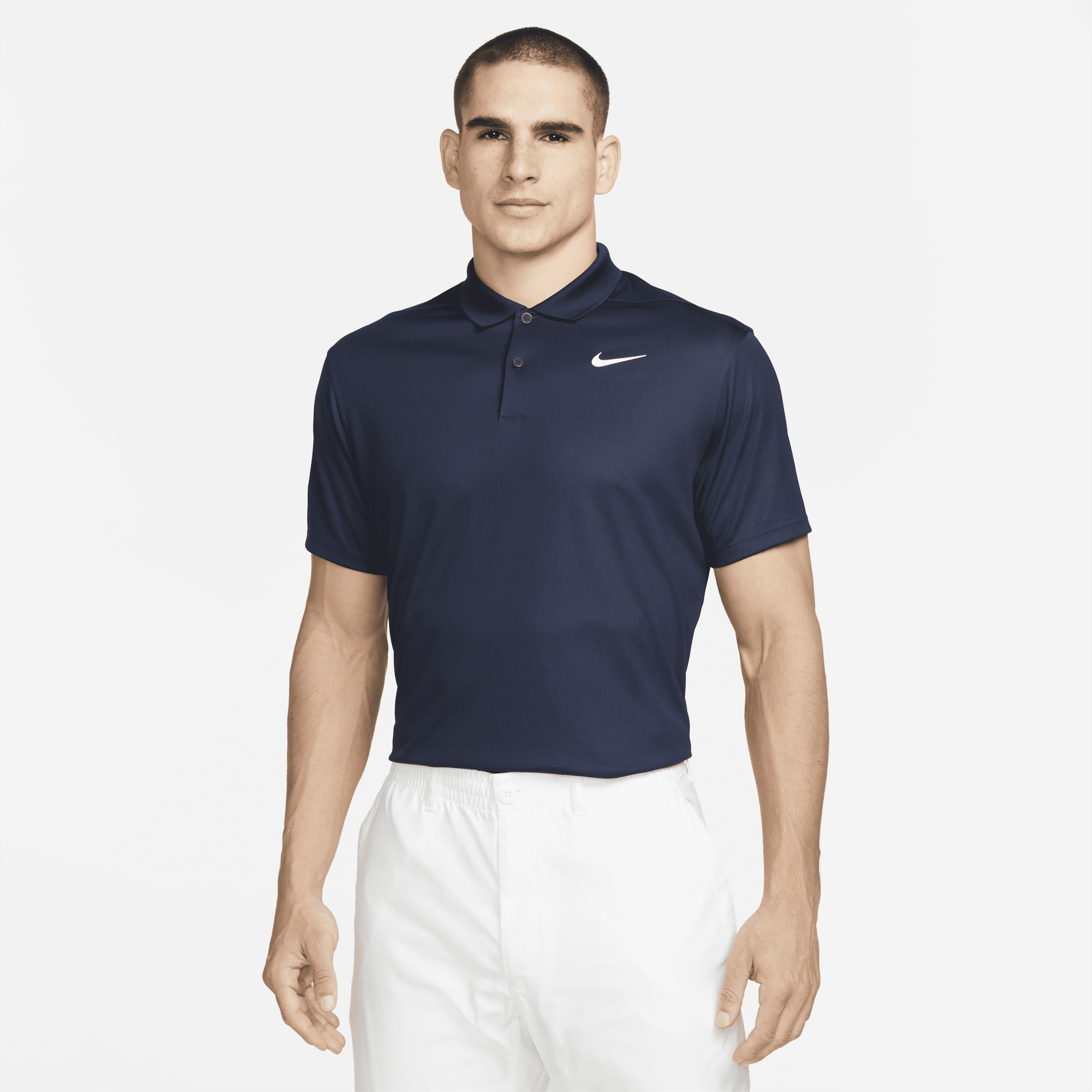 NikeCourt Dri-FIT - tennispolo til mænd - blå