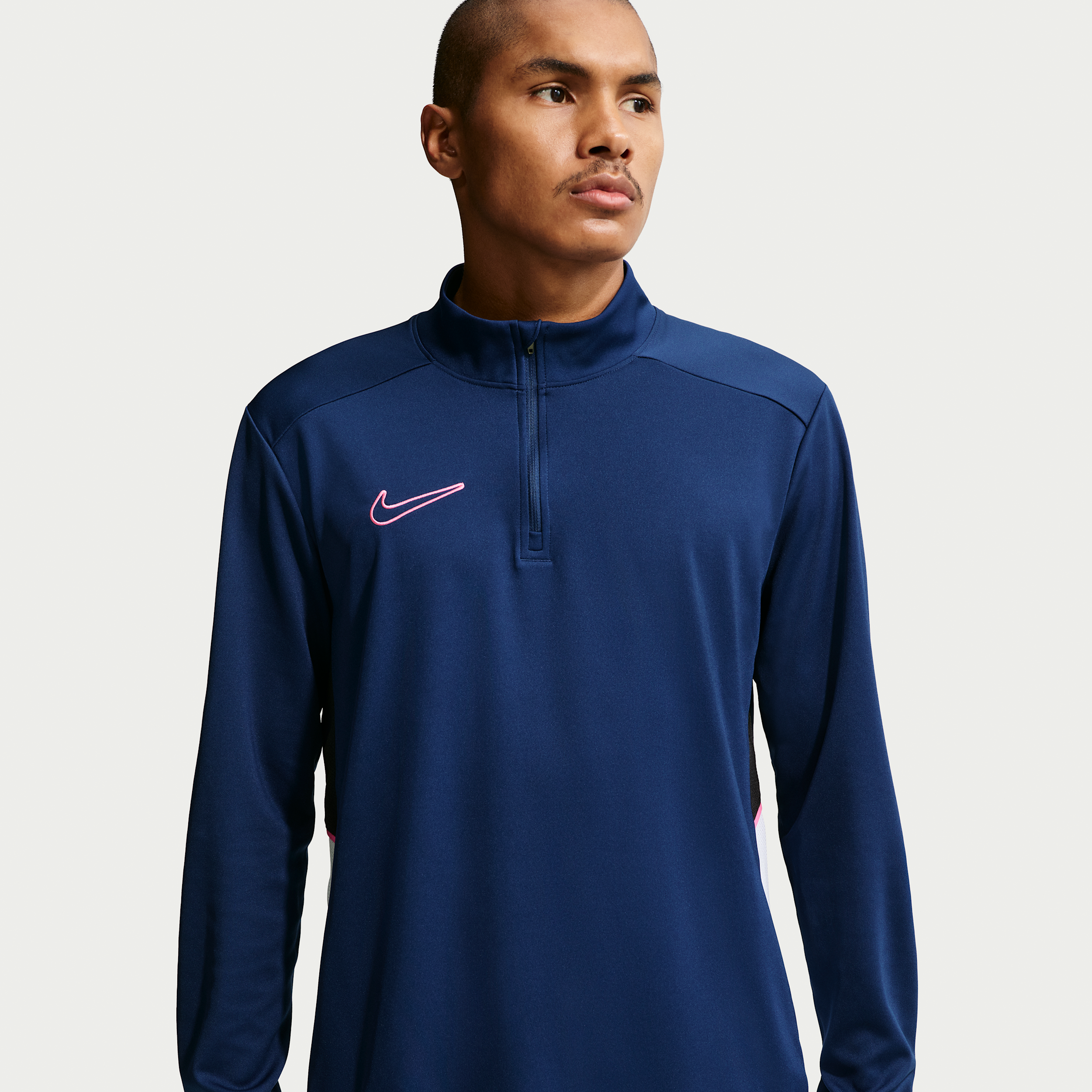Nike Academy Men's Dri-FIT Football Drill Top - Blue - Polyester