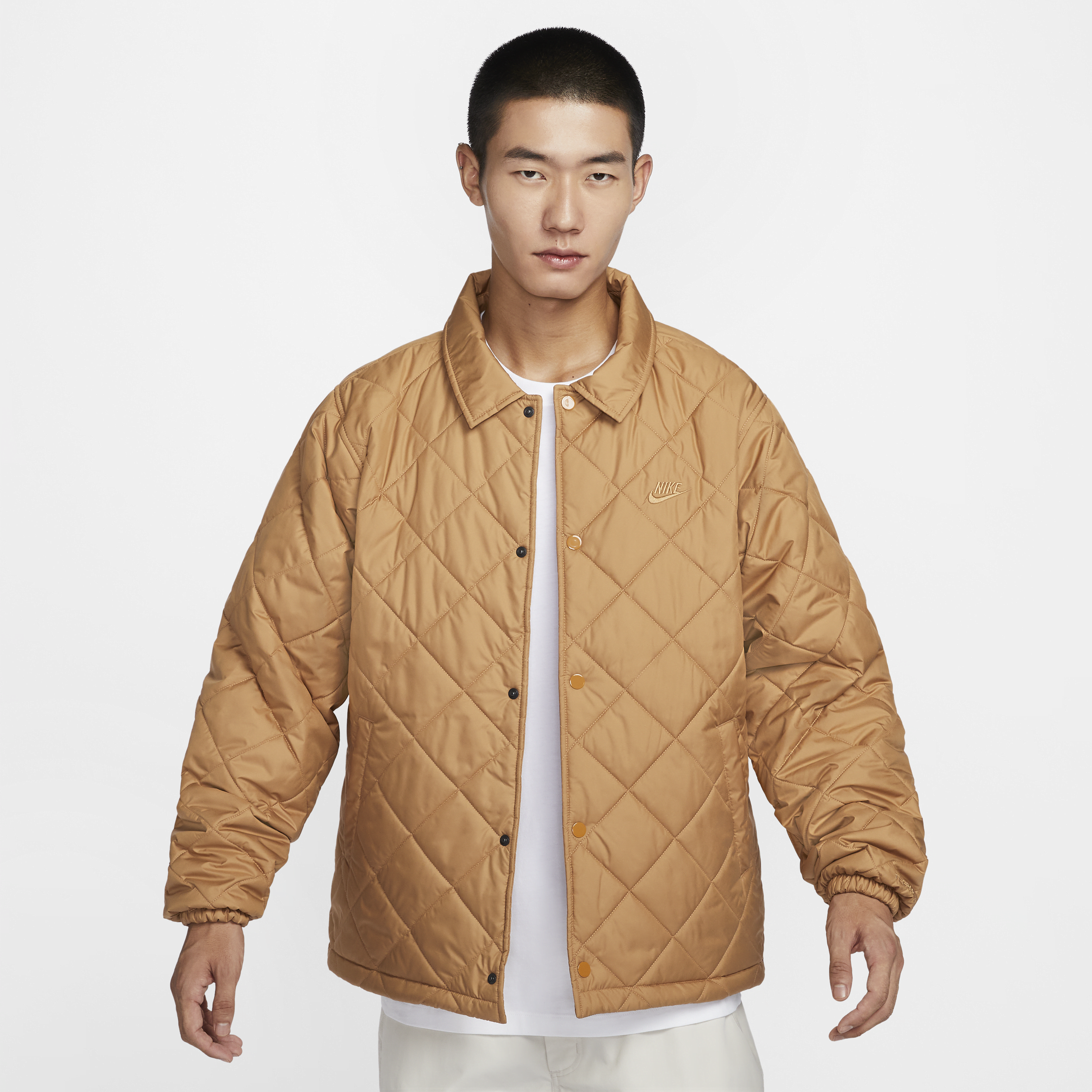 【ナイキ(NIKE)公式ストア】ナイキ クラブ メンズ ライトウェイト キルテッド Therma-FIT 中綿入り ジャケット FZ0635-224 ブラウン 【ナイキ(NIKE)公式ストア】ナイキ クラブ メンズ ライトウェイト キルテッド Therma-FIT 中綿入り ジャケット FZ0635-224 ブラウン