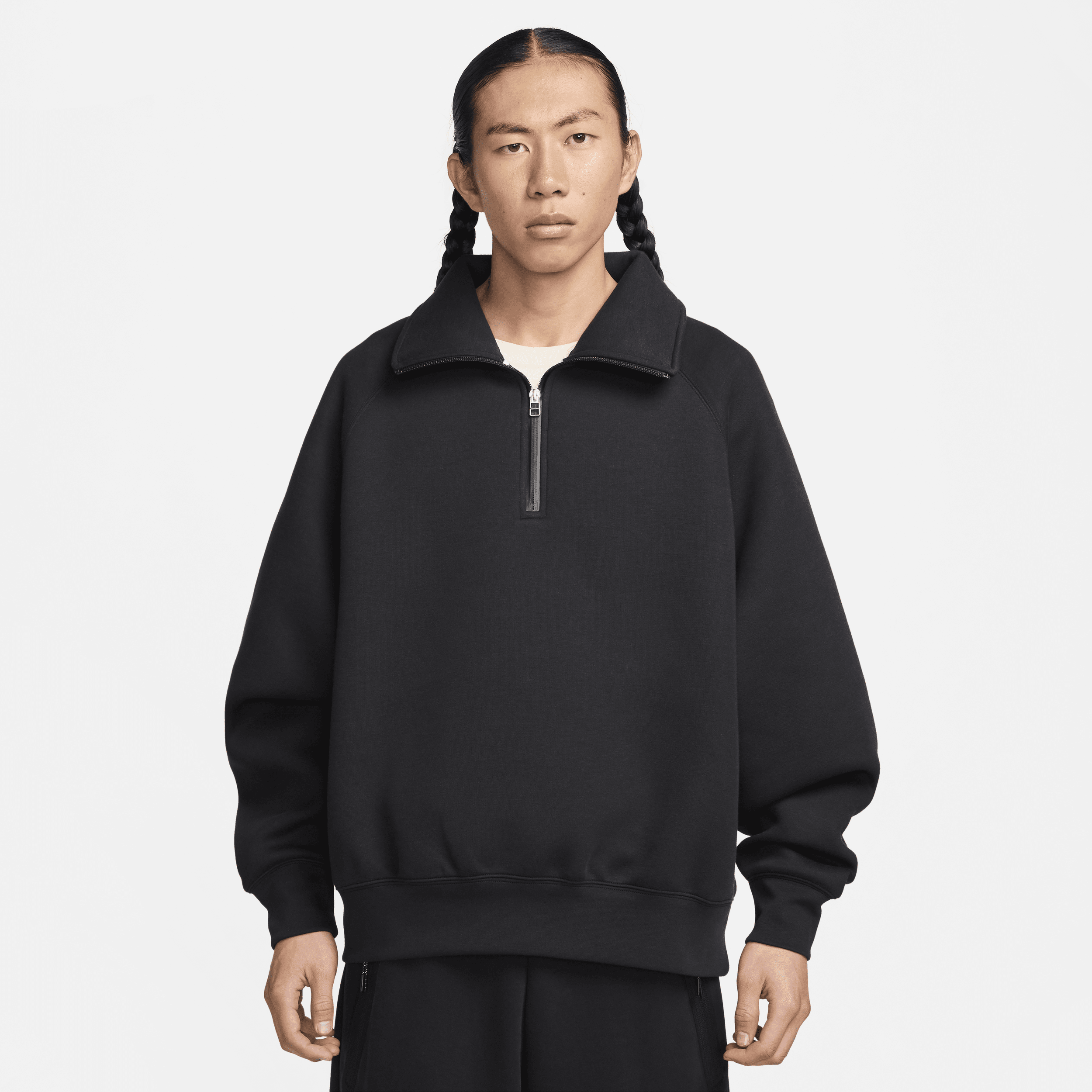 【ナイキ(NIKE)公式ストア】ナイキ テック フリース リイマジンド メンズ 1/2ジップ トップ FN3400-010 ブラック 【ナイキ(NIKE)公式ストア】ナイキ テック フリース リイマジンド メンズ 1/2ジップ トップ FN3400-010 ブラック