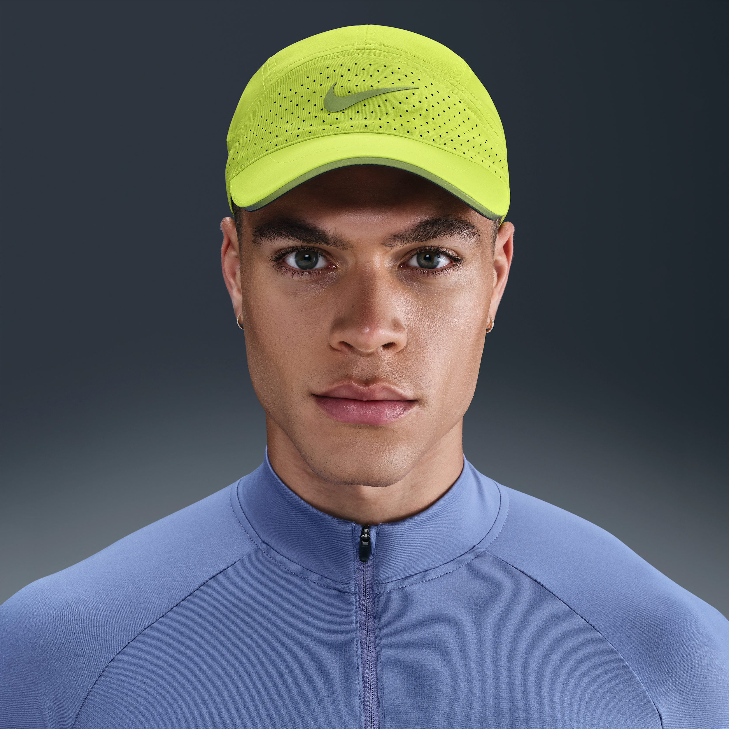 Cappello destrutturato con design rifrangente Nike Fly Dri-FIT ADV - Verde