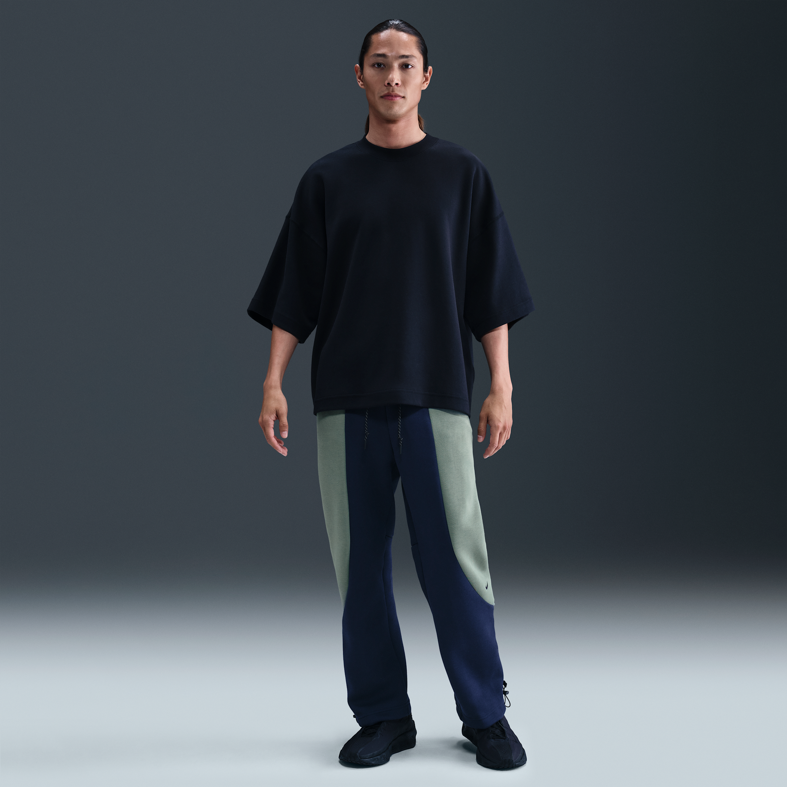 【ナイキ(NIKE)公式ストア】ナイキ テック メンズ カラーブロックオープンヘム フリース パンツ IF1324-437 ブルー 【ナイキ(NIKE)公式ストア】ナイキ テック メンズ カラーブロックオープンヘム フリース パンツ IF1324-437 ブルー