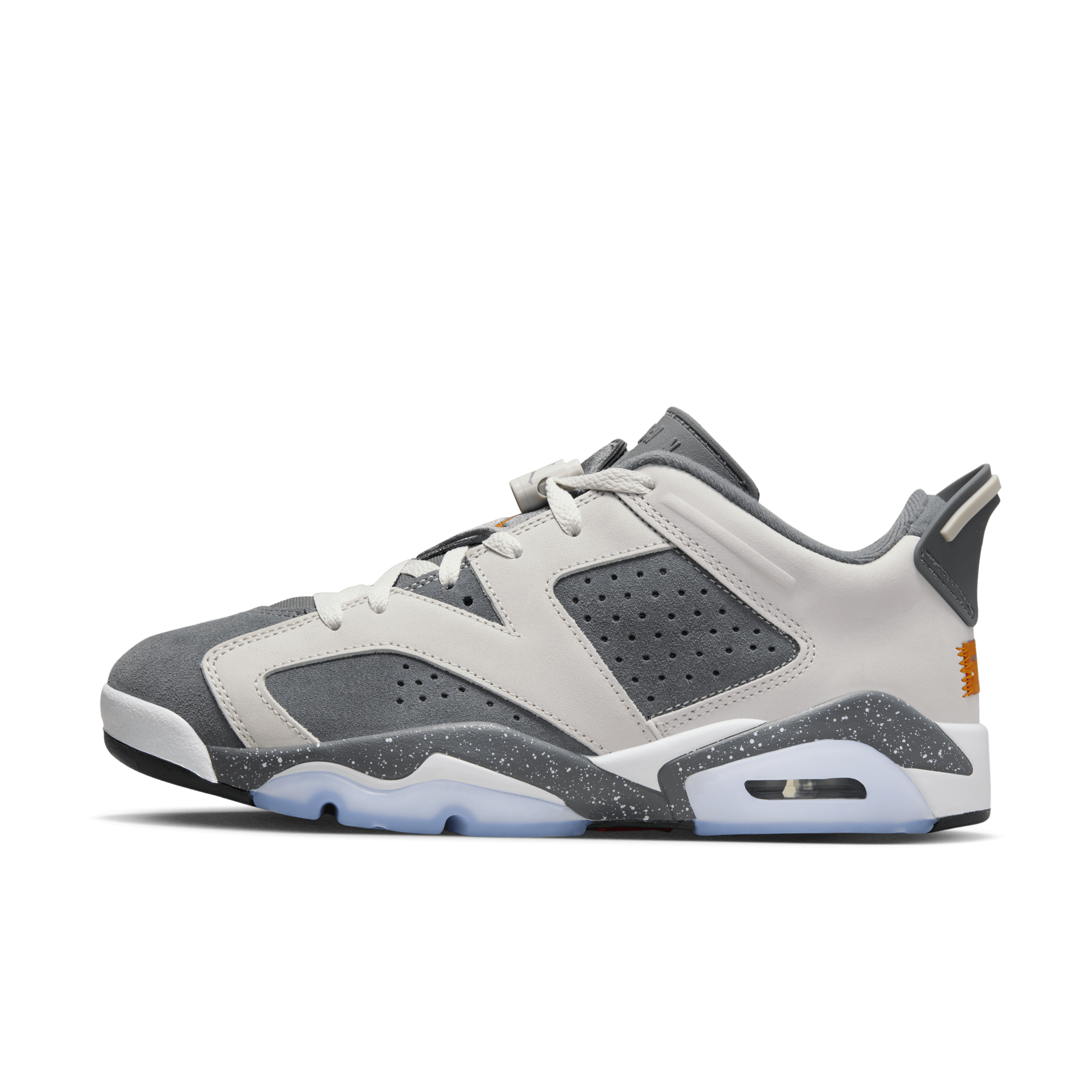 Air Jordan 6 Retro Low x PSG-sko til mænd - grå
