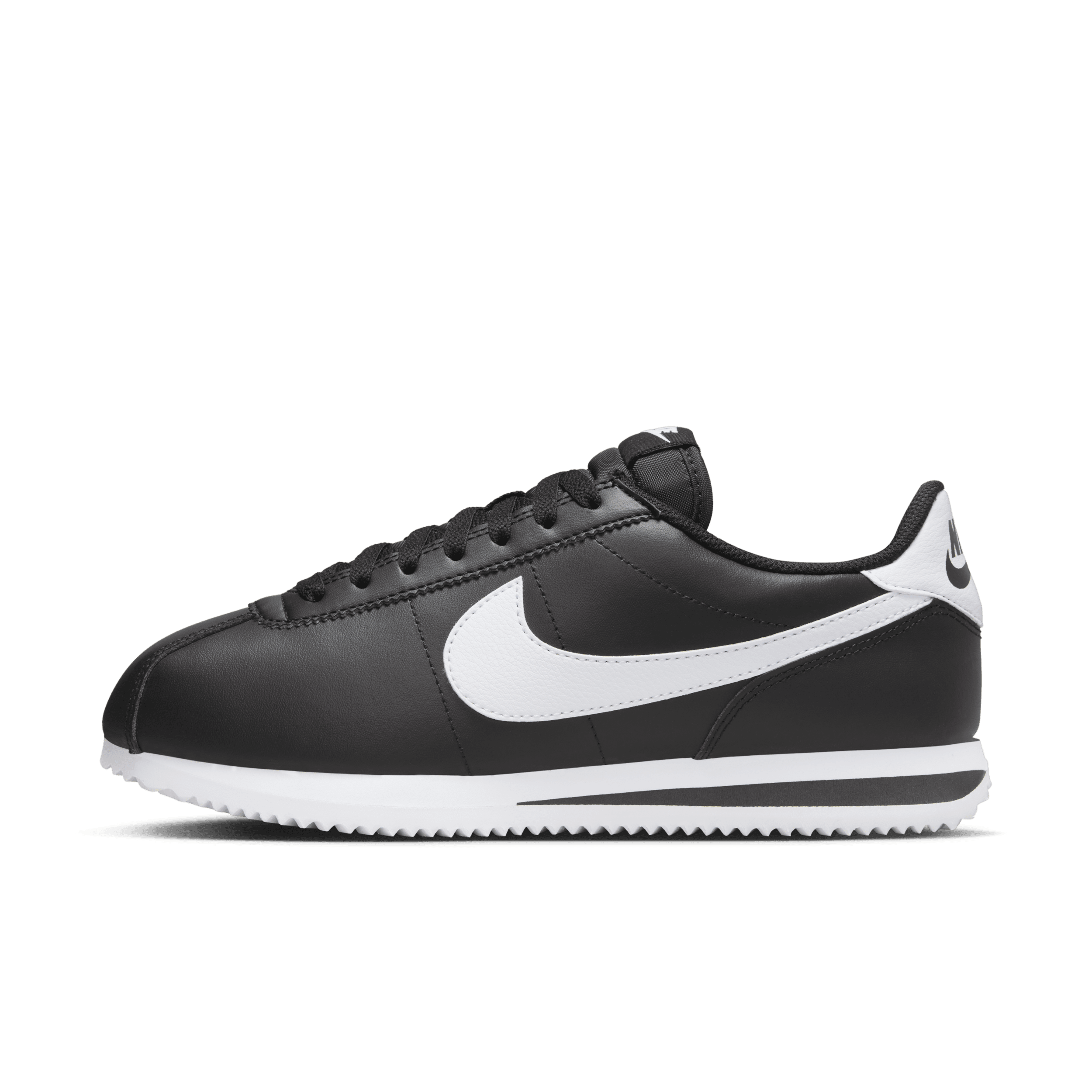 Nike Cortez Leather Zapatillas - Mujer - Negro