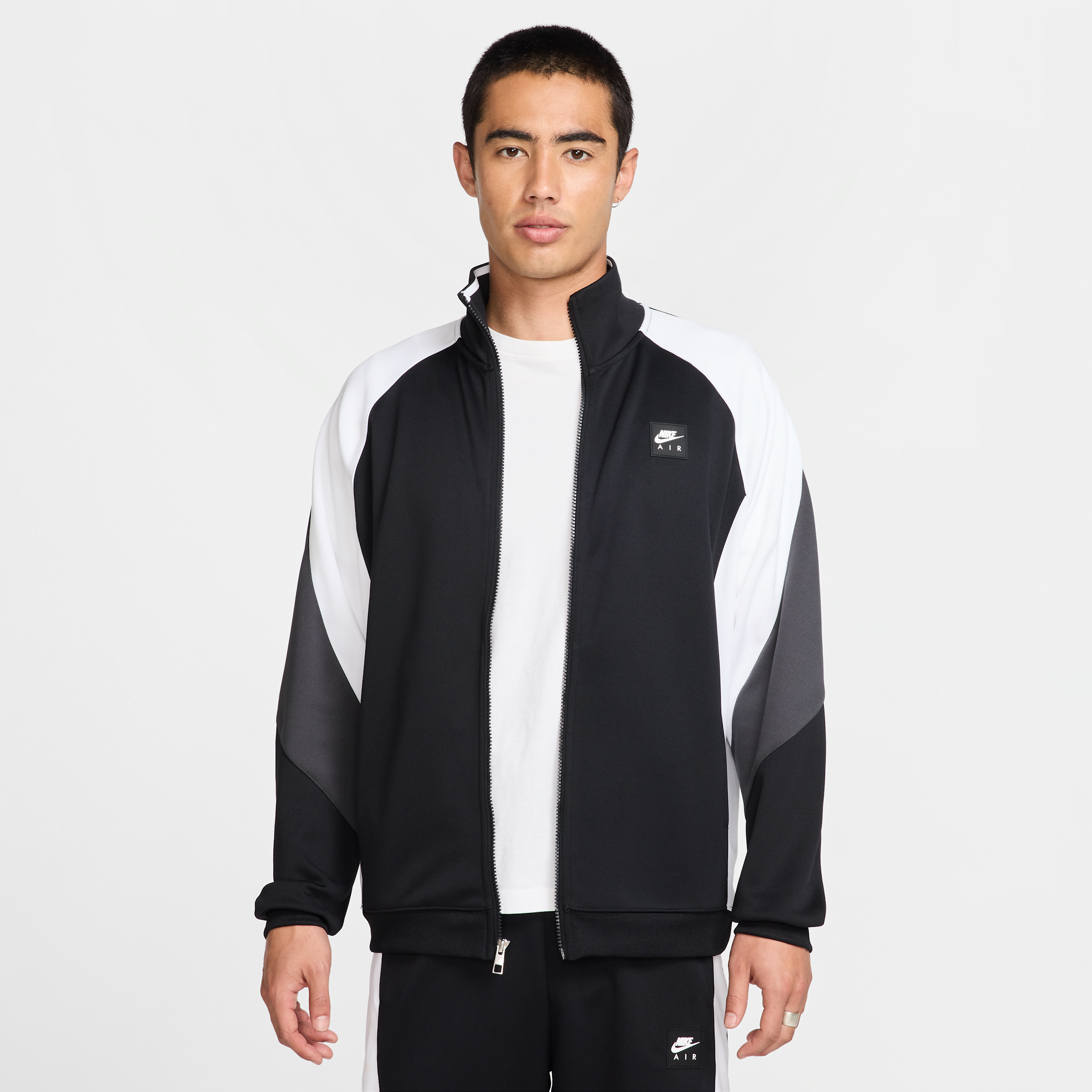 【ナイキ(NIKE)公式ストア】ナイキ エア メンズ ポリニット フルジップ ジャケット HJ0633-010 ブラック 【ナイキ(NIKE)公式ストア】ナイキ エア メンズ ポリニット フルジップ ジャケット HJ0633-010 ブラック
