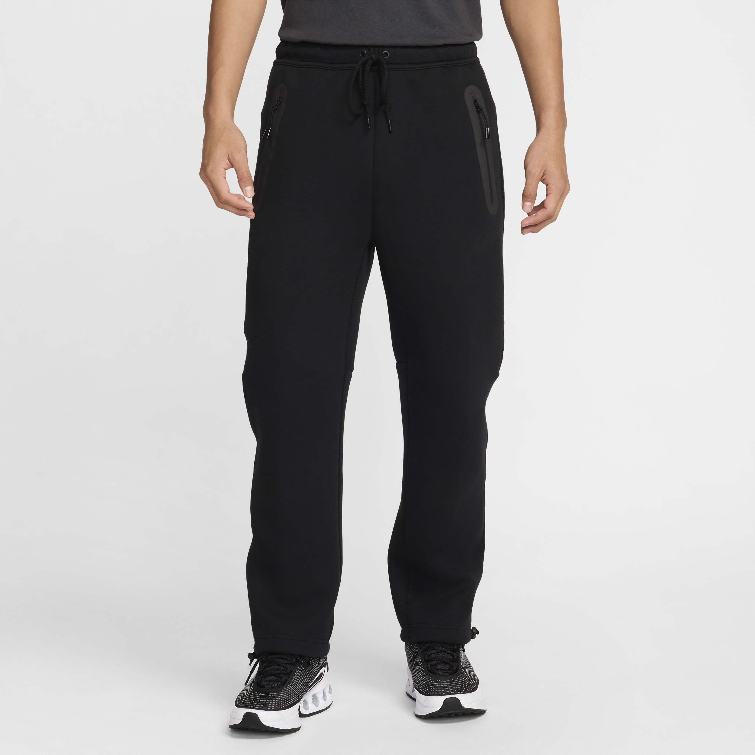 【ナイキ(NIKE)公式ストア】ナイキ テック メンズ フリース オープンヘム パンツ HJ6534-010 ブラック 【ナイキ(NIKE)公式ストア】ナイキ テック メンズ フリース オープンヘム パンツ HJ6534-010 ブラック