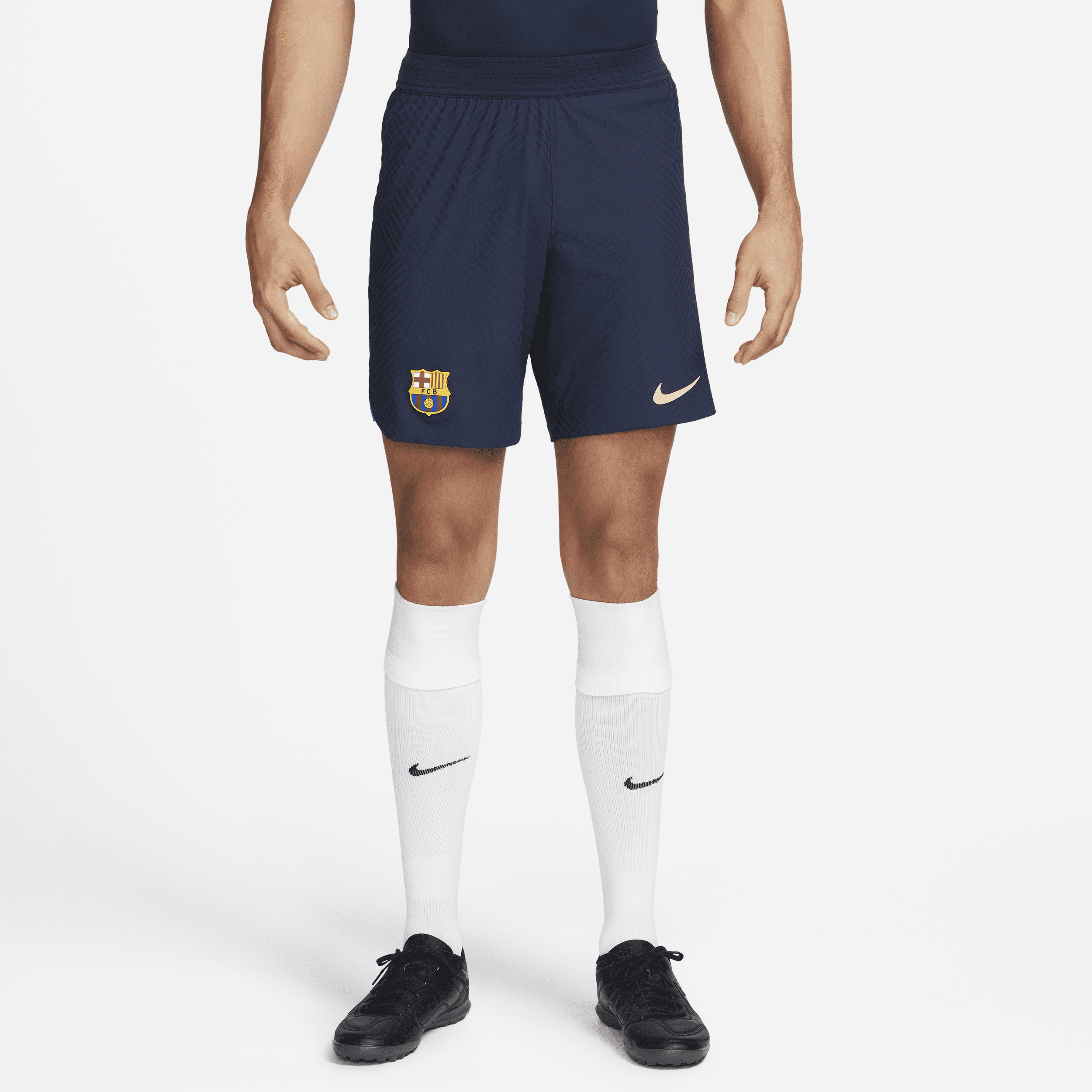 FC Barcelona 2022/23 Match Home Nike Dri-FIT-fodboldshorts til mænd - blå