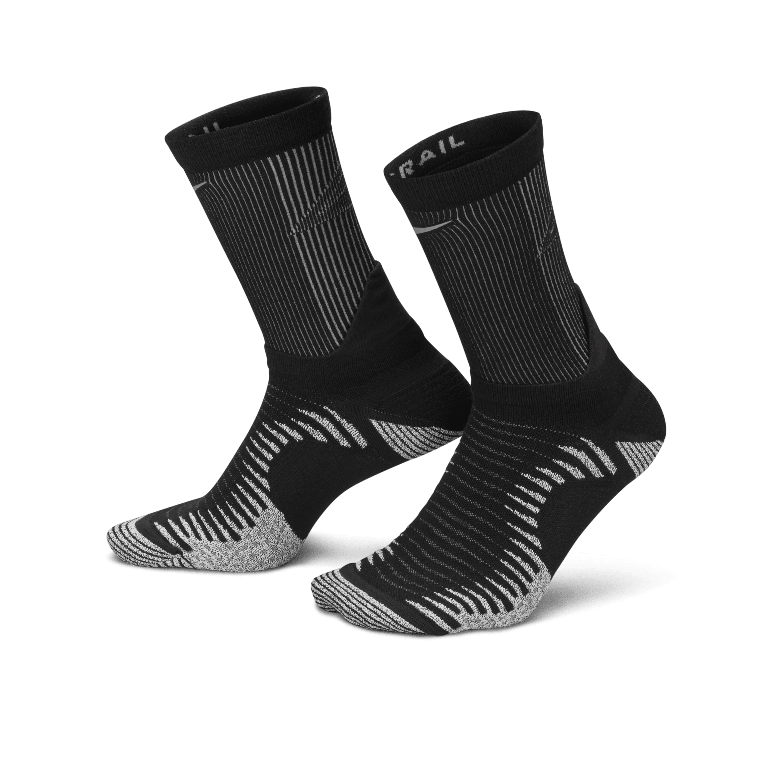 Nike Dri-FIT trailrunningsokken - Zwart