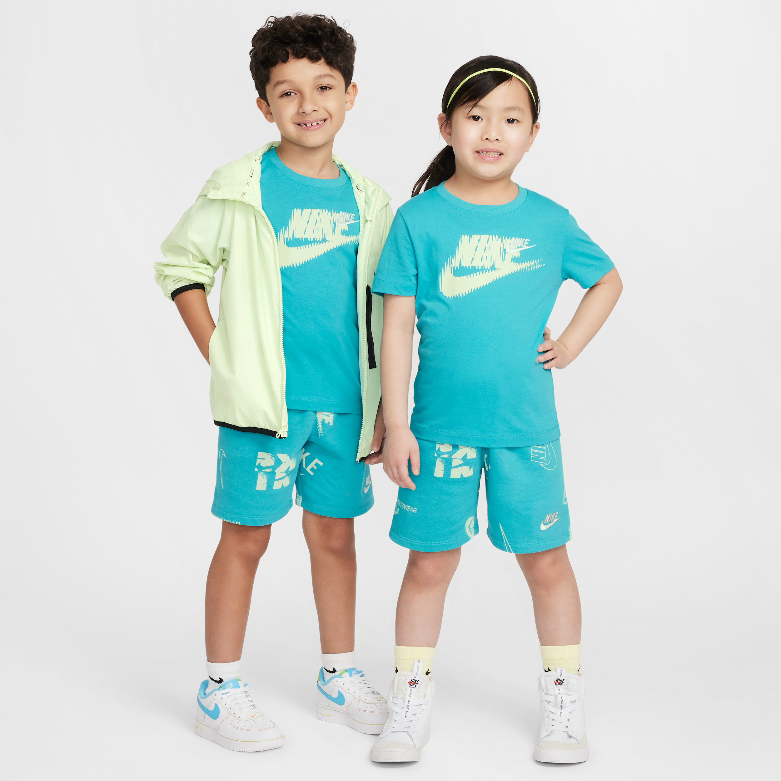 【ナイキ(NIKE)公式ストア】ナイキ リトルキッズ エナジー ツーピース ショートパンツ セットアップ II2585-345 グリーン 【ナイキ(NIKE)公式ストア】ナイキ リトルキッズ エナジー ツーピース ショートパンツ セットアップ II2585-345 グリーン