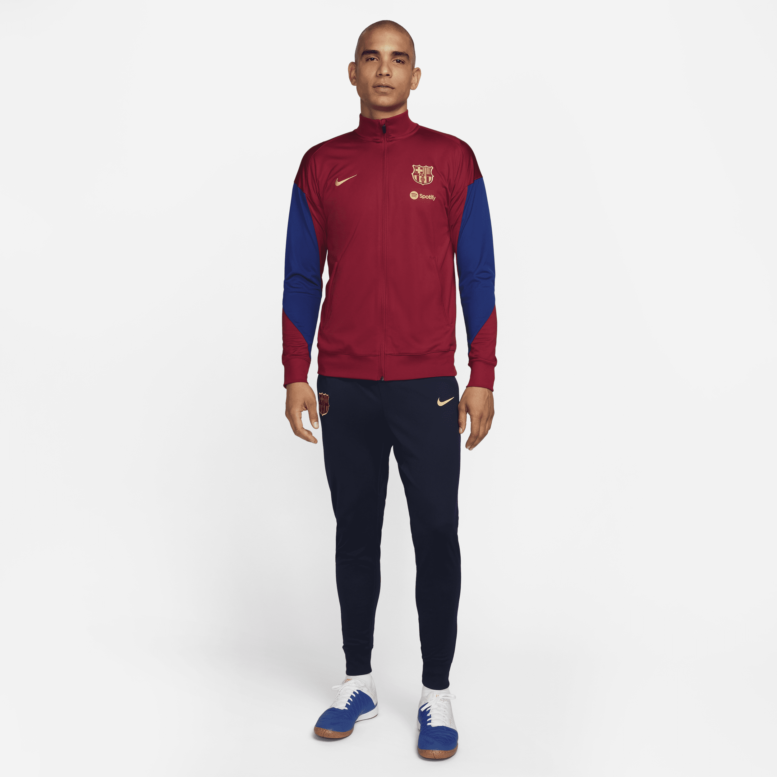 Tuta da calcio in maglia Nike Dri-FIT FC Barcelona Strike – Uomo - Rosso