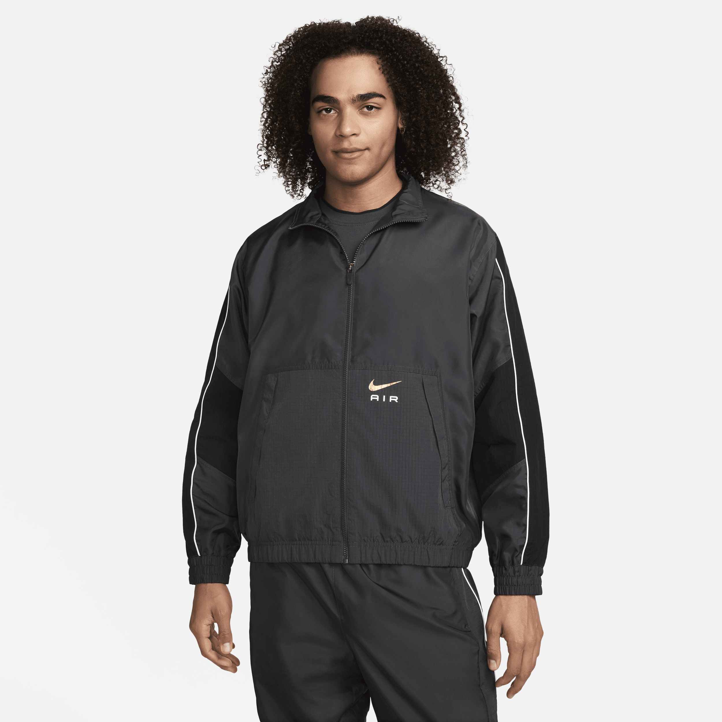 Track jacket in tessuto Nike Air – Uomo - Grigio