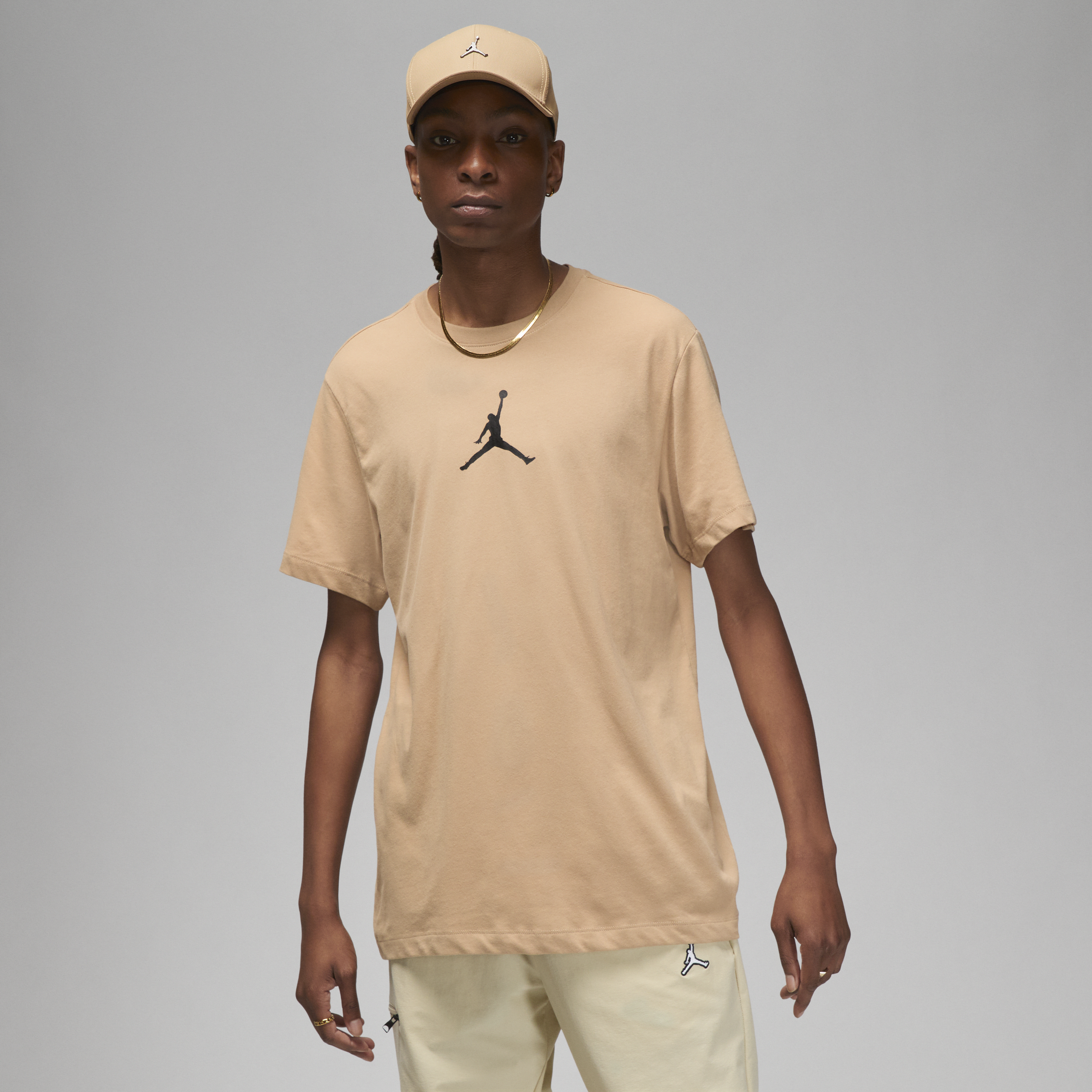 Jordan Jumpman-T-shirt til mænd - brun