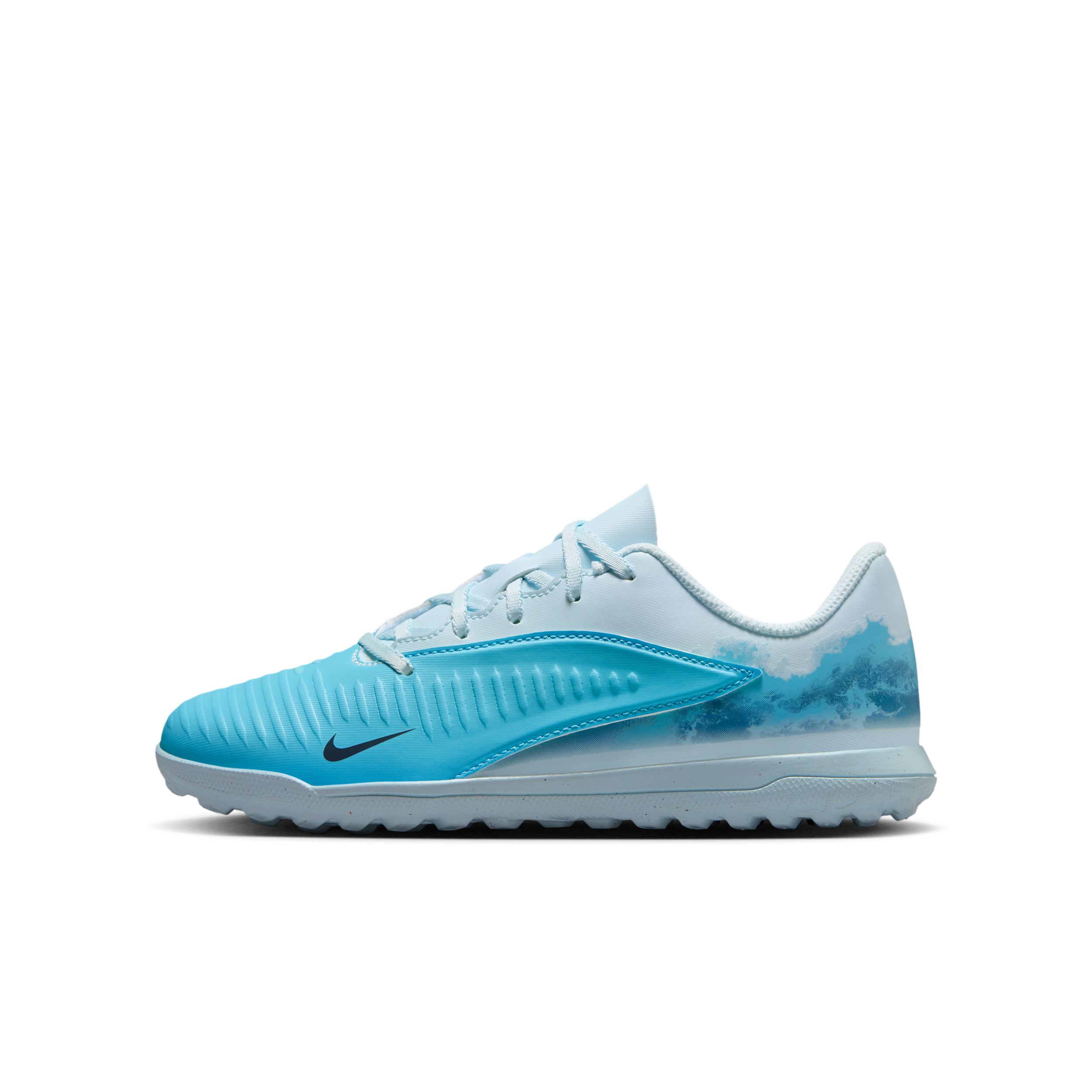 Chaussure de foot pour surface synthétique Nike Jr. Phantom 6 Low Club « Erling Haaland » pour ado - Bleu